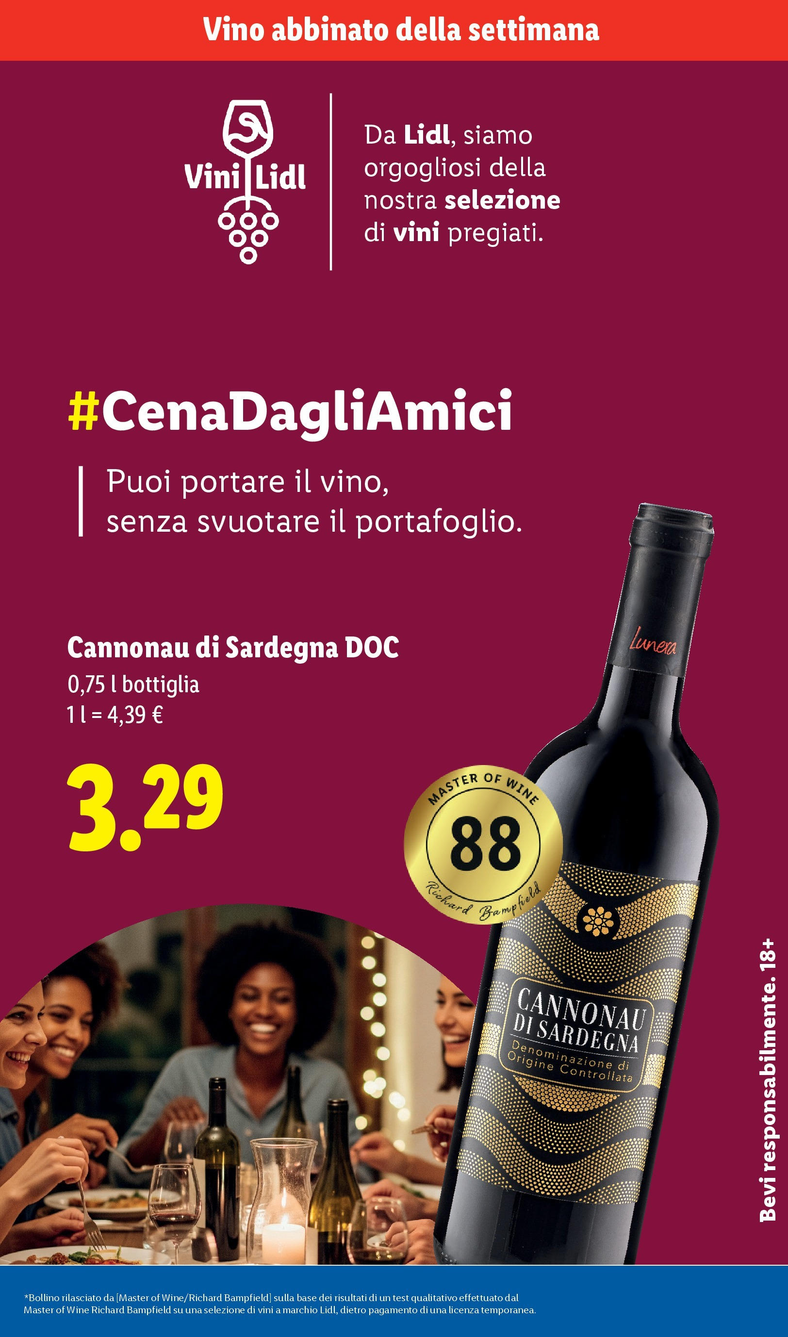 LIDL nuovo volantino dal 07/09/2025 - in anteprima⏳ | Pagina: 7 | Prodotti: Vino, Bottiglia LIDL volantino della prossima settimana dal 07/09/2025 📣 | Pagina: 7 | Prodotti: Vino, Bottiglia