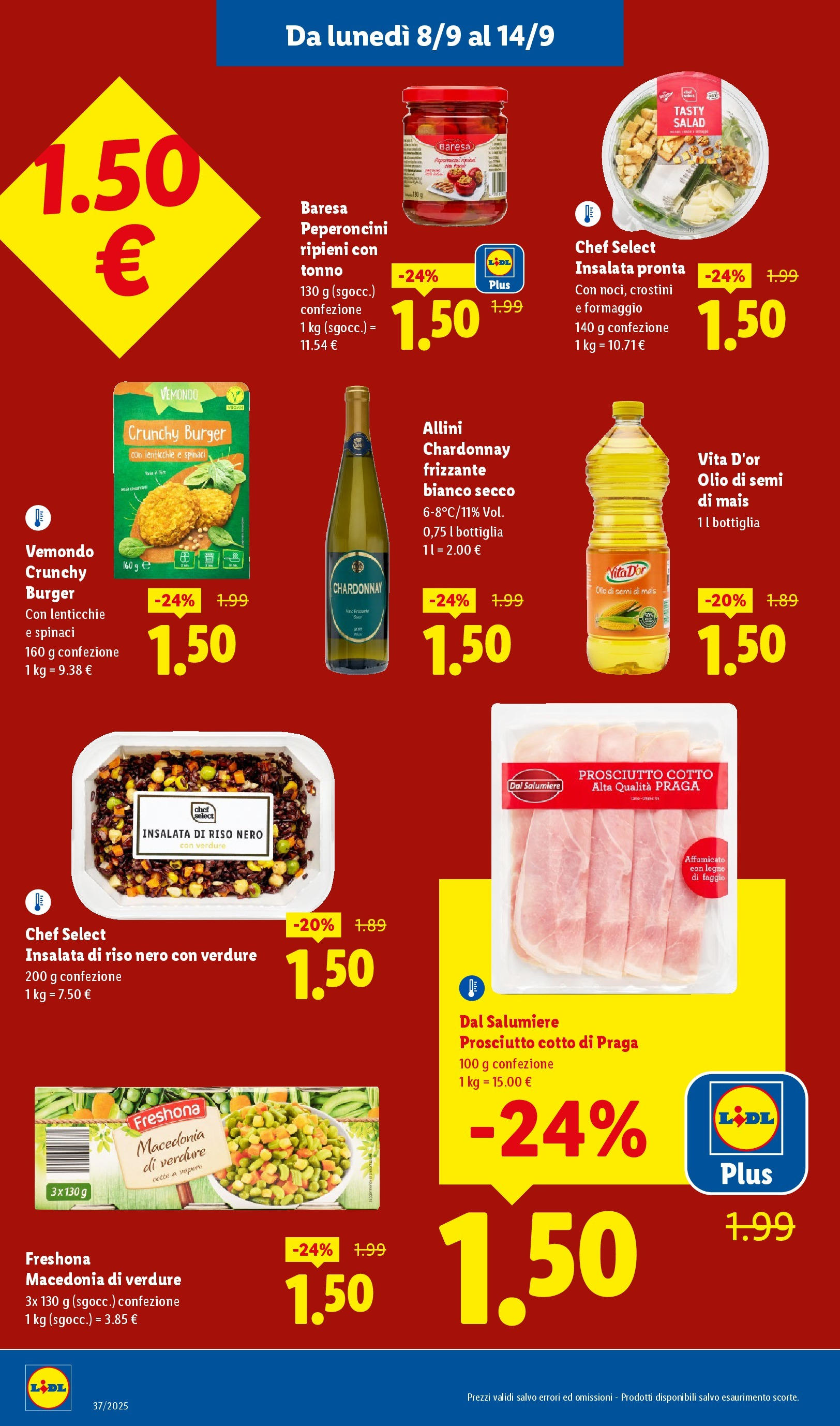LIDL nuovo volantino dal 07/09/2025 - in anteprima⏳ | Pagina: 10 | Prodotti: Riso, Olio, Macedonia, Bottiglia LIDL volantino della prossima settimana dal 07/09/2025 📣 | Pagina: 10 | Prodotti: Riso, Olio, Macedonia, Bottiglia