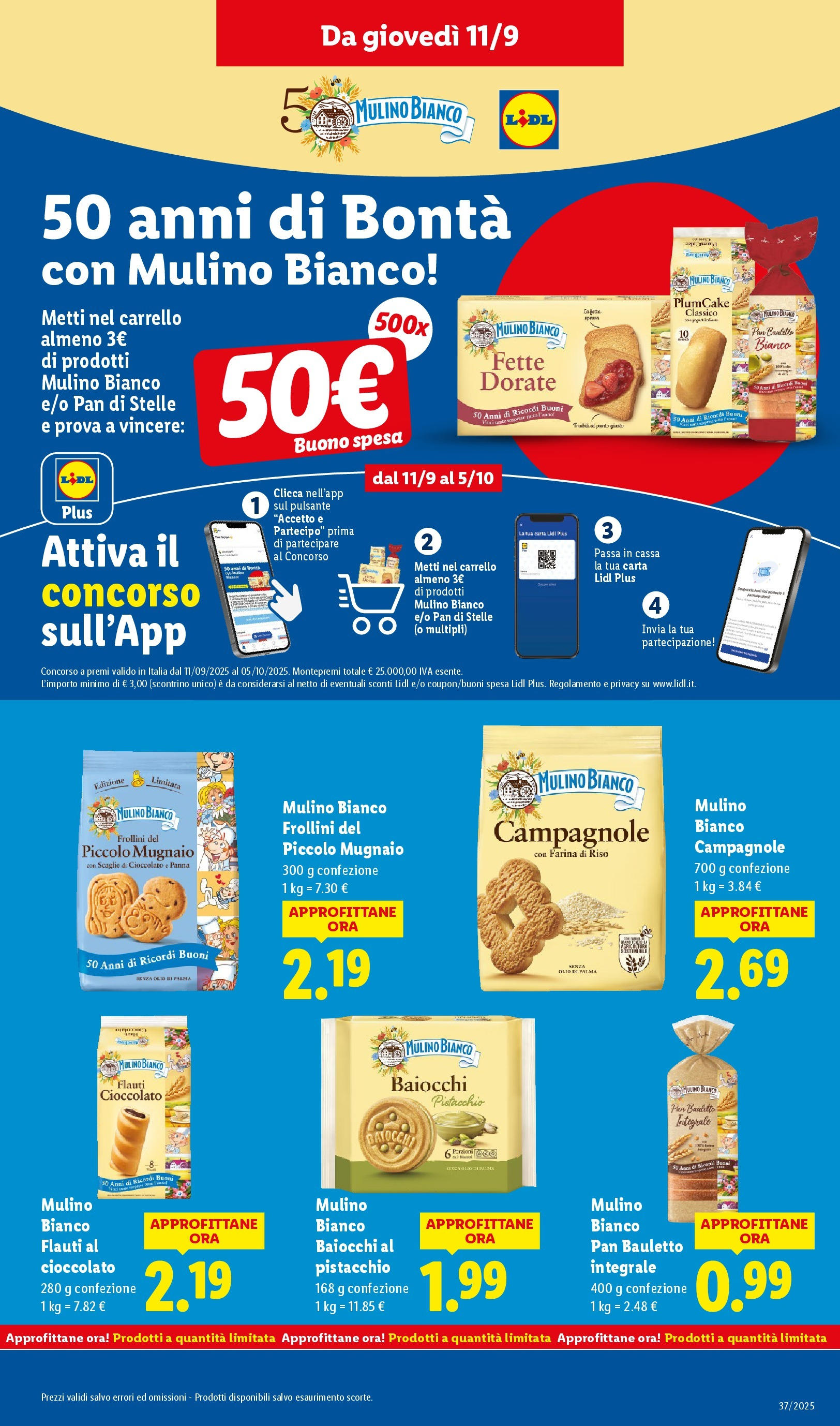 LIDL nuovo volantino dal 07/09/2025 - in anteprima⏳ | Pagina: 13 | Prodotti: Riso, Farina, Carrello, Frollini LIDL volantino della prossima settimana dal 07/09/2025 📣 | Pagina: 13 | Prodotti: Riso, Farina, Carrello, Frollini