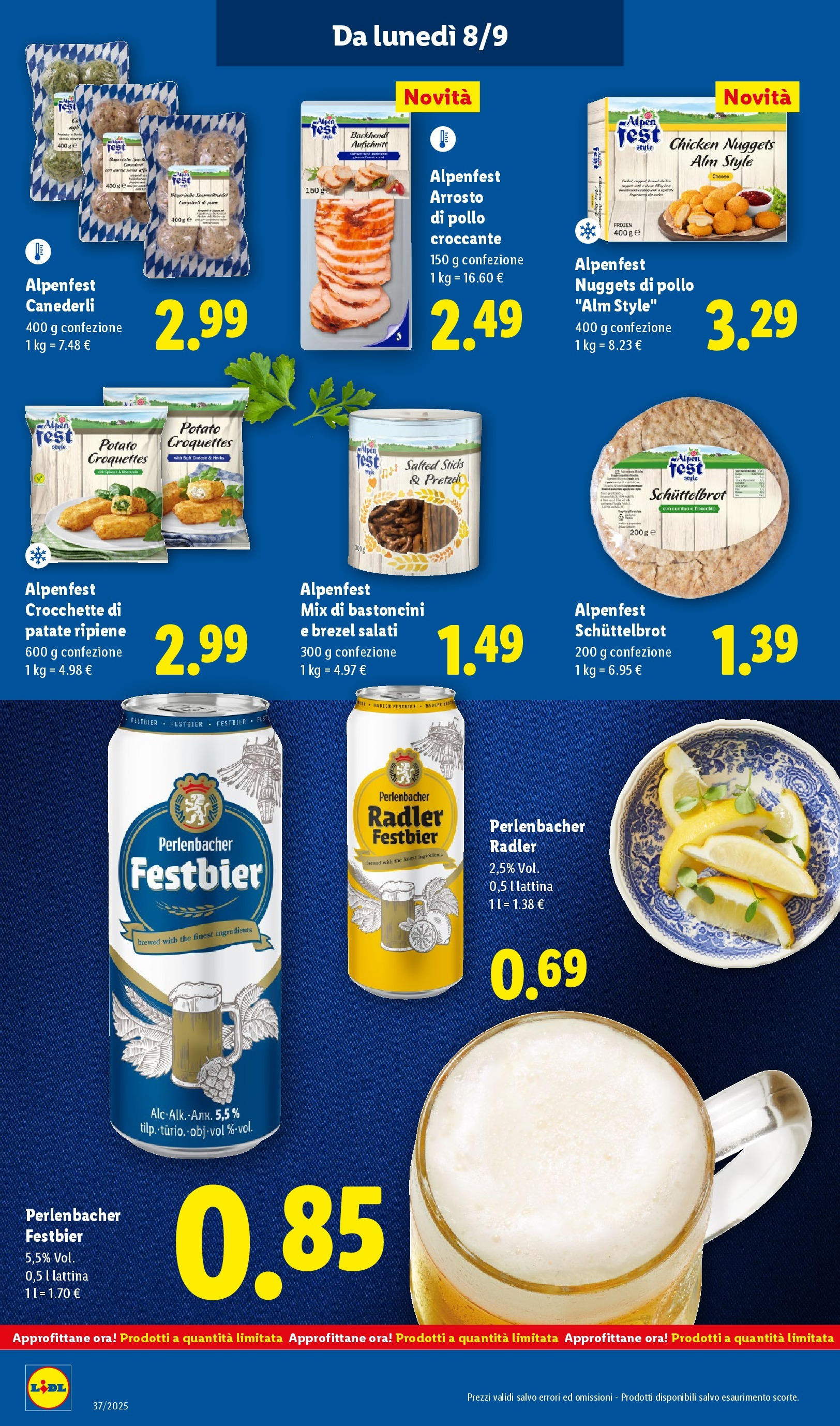 LIDL nuovo volantino dal 07/09/2025 - in anteprima⏳ | Pagina: 20 | Prodotti: Pollo, Nuggets, Crocchette, The LIDL volantino della prossima settimana dal 07/09/2025 📣 | Pagina: 20 | Prodotti: Pollo, Nuggets, Crocchette, The