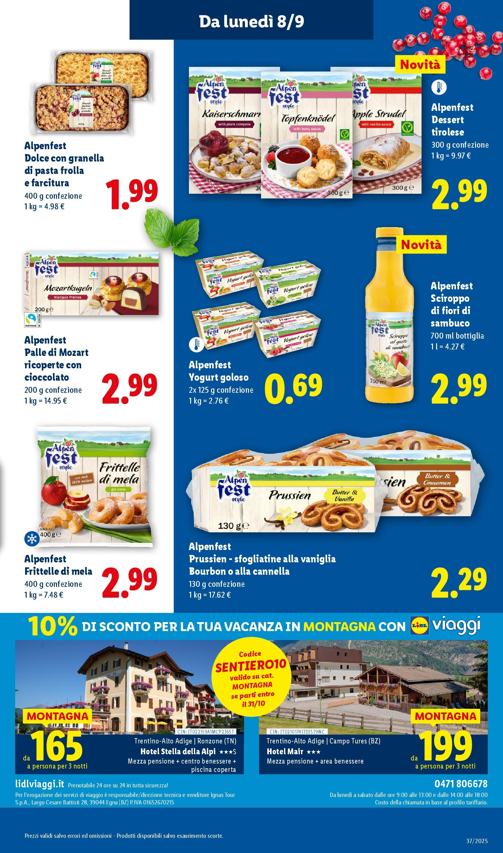 LIDL nuovo volantino dal 07/09/2025 - in anteprima⏳ | Pagina: 21 | Prodotti: Bourbon, Pasta, Coperta, Bottiglia LIDL volantino della prossima settimana dal 07/09/2025 📣 | Pagina: 21 | Prodotti: Bourbon, Pasta, Coperta, Bottiglia