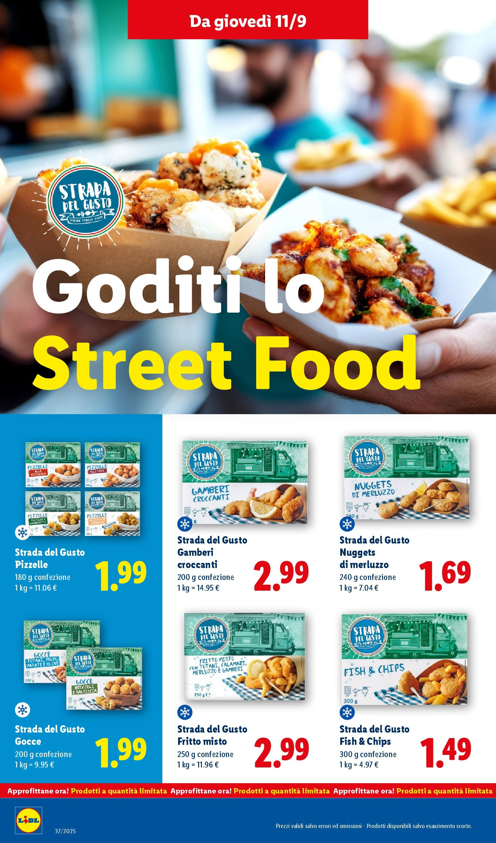 LIDL nuovo volantino dal 07/09/2025 - in anteprima⏳ | Pagina: 22 | Prodotti: Nuggets, Olive, Salsiccia, Broccoli LIDL volantino della prossima settimana dal 07/09/2025 📣 | Pagina: 22 | Prodotti: Nuggets, Olive, Salsiccia, Broccoli