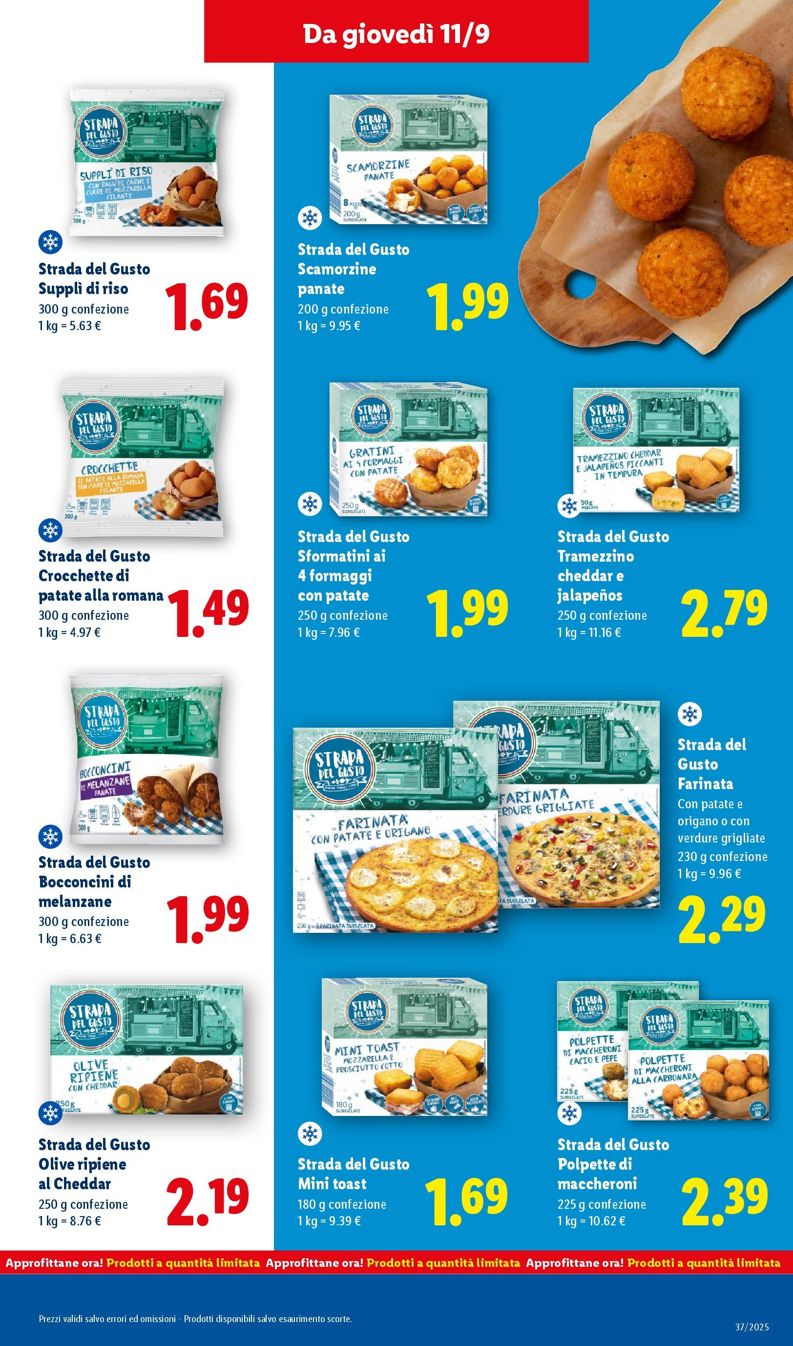 LIDL nuovo volantino dal 07/09/2025 - in anteprima⏳ | Pagina: 25 | Prodotti: Prosciutto Cotto, Riso, Verdure, Mozzarella LIDL volantino della prossima settimana dal 07/09/2025 📣 | Pagina: 25 | Prodotti: Prosciutto Cotto, Riso, Verdure, Mozzarella