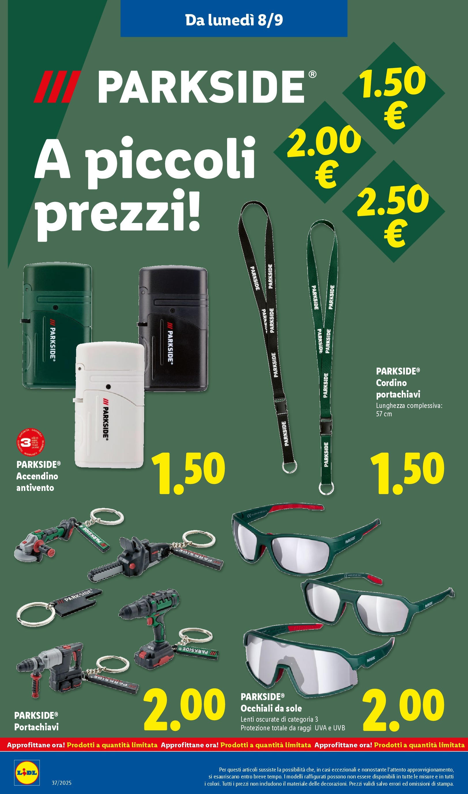 LIDL nuovo volantino dal 07/09/2025 - in anteprima⏳ | Pagina: 38 | Prodotti: Occhiali, Uva LIDL volantino della prossima settimana dal 07/09/2025 📣 | Pagina: 38 | Prodotti: Occhiali, Uva