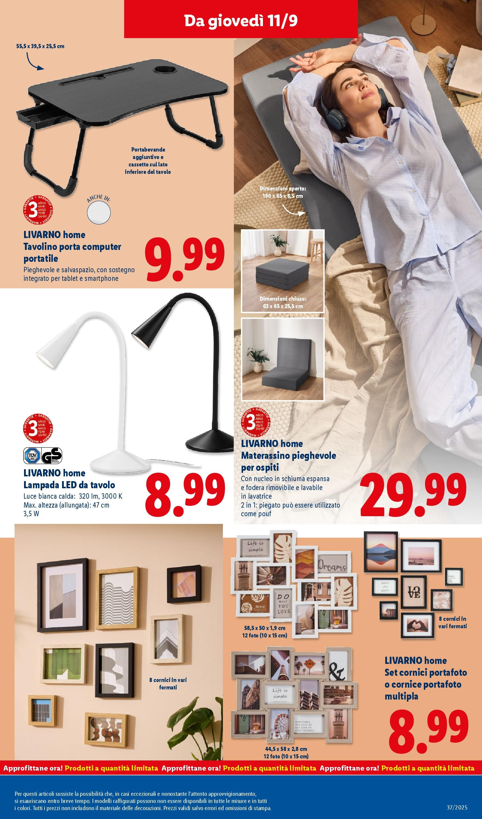 LIDL nuovo volantino dal 07/09/2025 - in anteprima⏳ | Pagina: 43 | Prodotti: Tavolino, Laptop, Tablet, Tavolo LIDL volantino della prossima settimana dal 07/09/2025 📣 | Pagina: 43 | Prodotti: Tavolino, Laptop, Tablet, Tavolo
