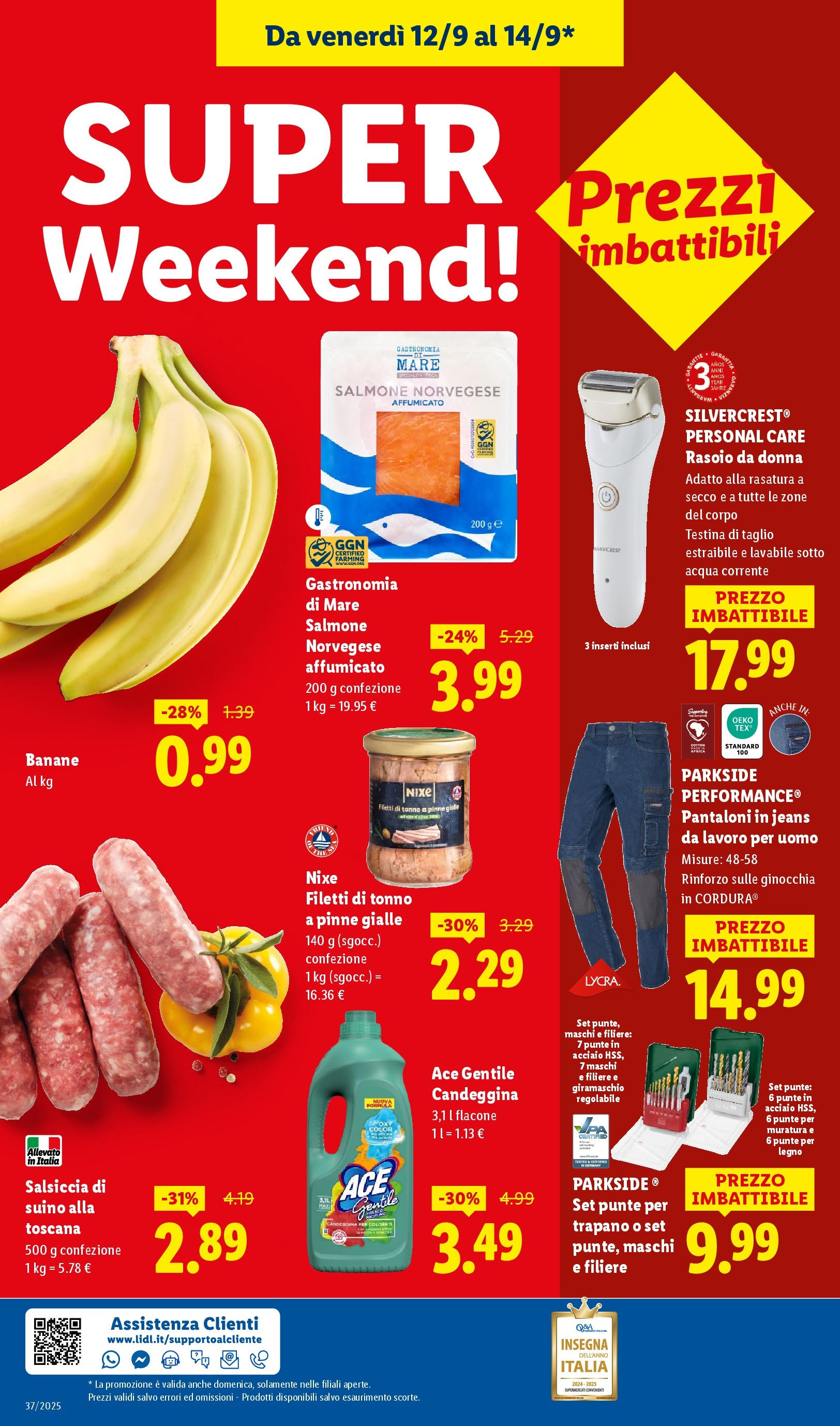 LIDL nuovo volantino dal 07/09/2025 - in anteprima⏳ | Pagina: 54 | Prodotti: Rasoio, Jeans, Pinne, Trapano LIDL volantino della prossima settimana dal 07/09/2025 📣 | Pagina: 54 | Prodotti: Rasoio, Jeans, Pinne, Trapano