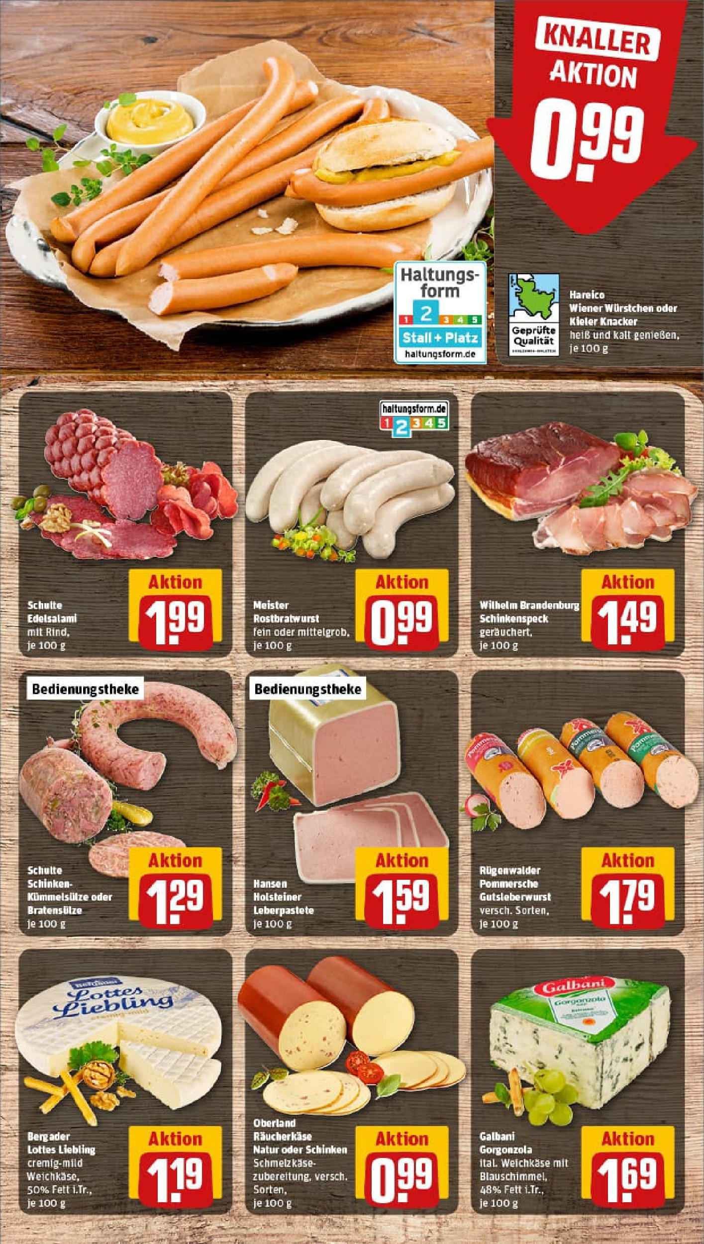 REWE Prospekt ab 07.09.2025 zum Blättern » Angebote | Seite: 9 | Produkte: Wiener wurstchen, Salami, Schinken REWE Prospekt ab 07.09.2025 zum Blättern » Angebote | Seite: 9 | Produkte: Wiener wurstchen, Salami, Schinken