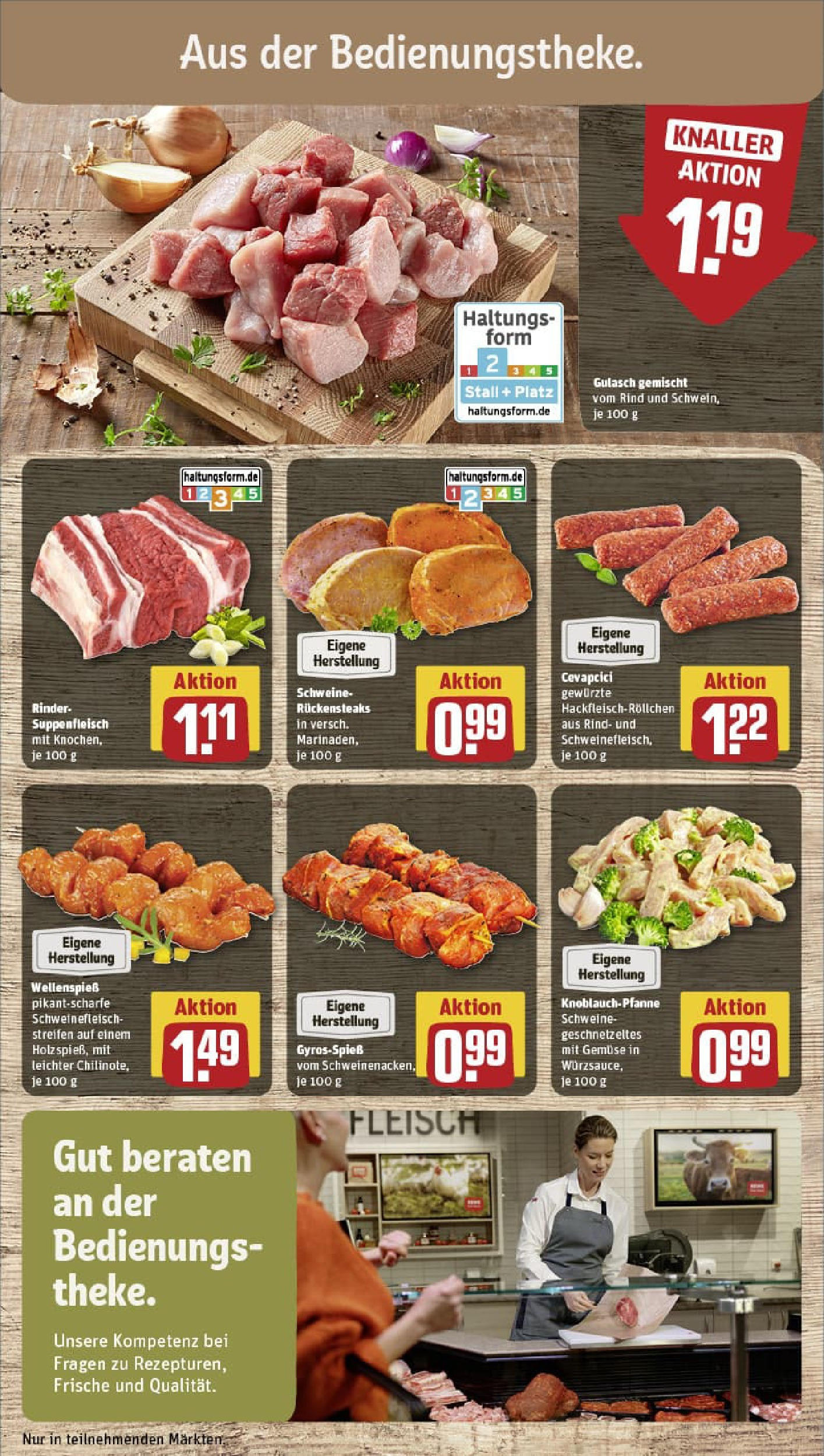 REWE Prospekt ab 07.09.2025 zum Blättern » Angebote | Seite: 10 | Produkte: Gemüse, Gulasch, Schweinefleisch, Fleisch REWE Prospekt ab 07.09.2025 zum Blättern » Angebote | Seite: 10 | Produkte: Gemüse, Gulasch, Schweinefleisch, Fleisch