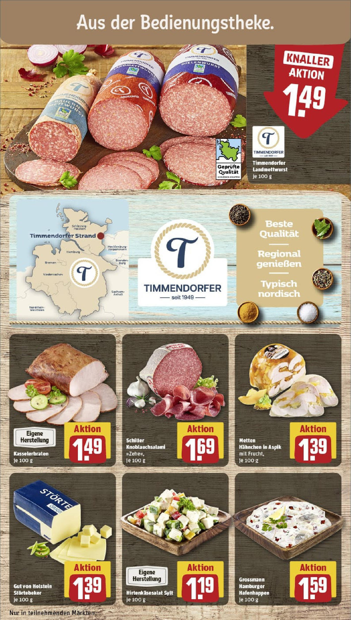 REWE Prospekt ab 07.09.2025 zum Blättern » Angebote | Seite: 11 | Produkte: Hahnchen, Feta, Wurst, Salami REWE Prospekt ab 07.09.2025 zum Blättern » Angebote | Seite: 11 | Produkte: Hahnchen, Feta, Wurst, Salami