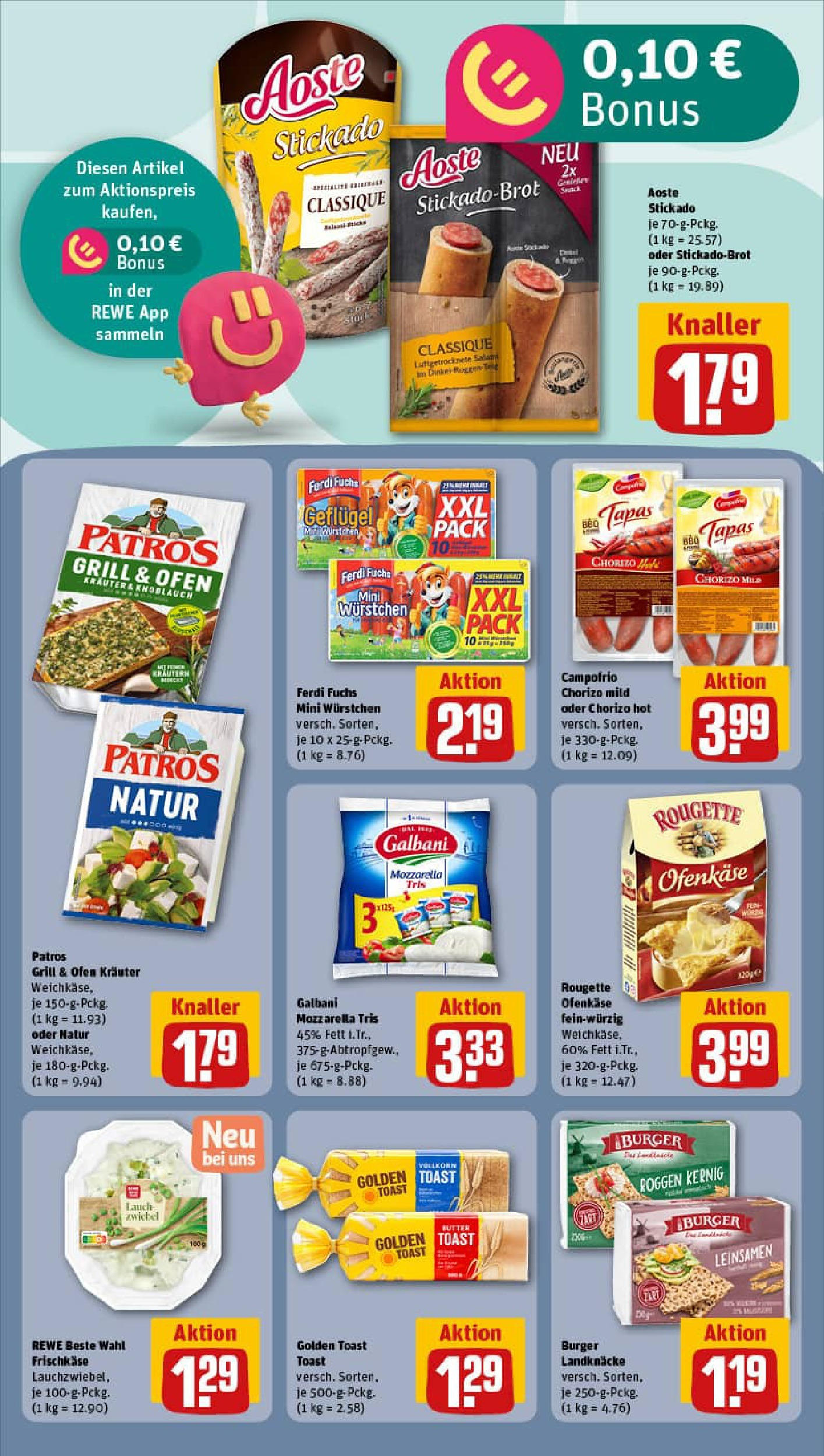 REWE Prospekt ab 07.09.2025 zum Blättern » Angebote | Seite: 10 | Produkte: Ofen, Grill, Mozzarella, Patros REWE Prospekt ab 07.09.2025 zum Blättern » Angebote | Seite: 10 | Produkte: Ofen, Grill, Mozzarella, Patros