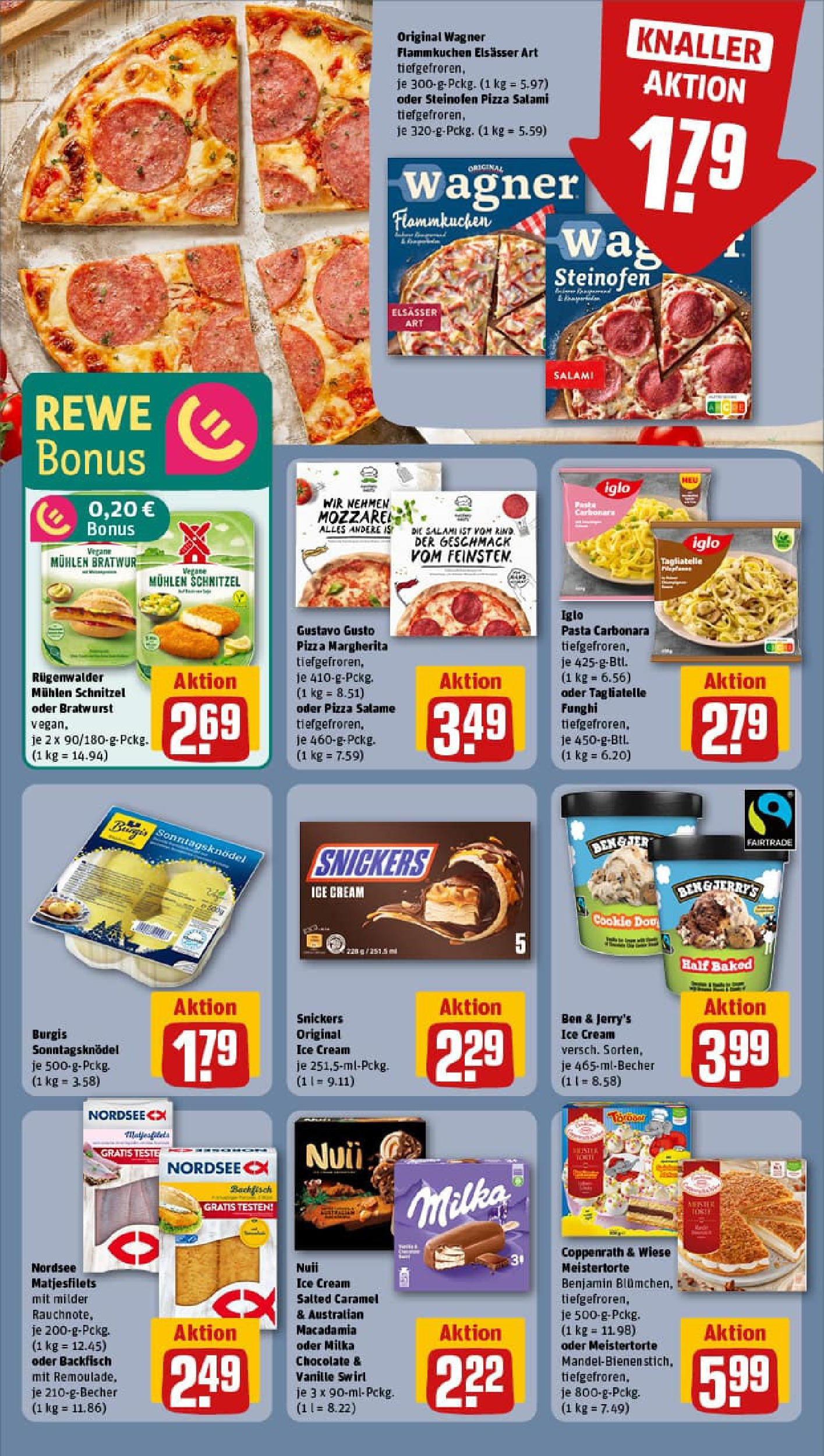REWE Prospekt ab 07.09.2025 zum Blättern » Angebote | Seite: 12 | Produkte: Schnitzel, Snickers, Pasta, Pizza REWE Prospekt ab 07.09.2025 zum Blättern » Angebote | Seite: 12 | Produkte: Schnitzel, Snickers, Pasta, Pizza