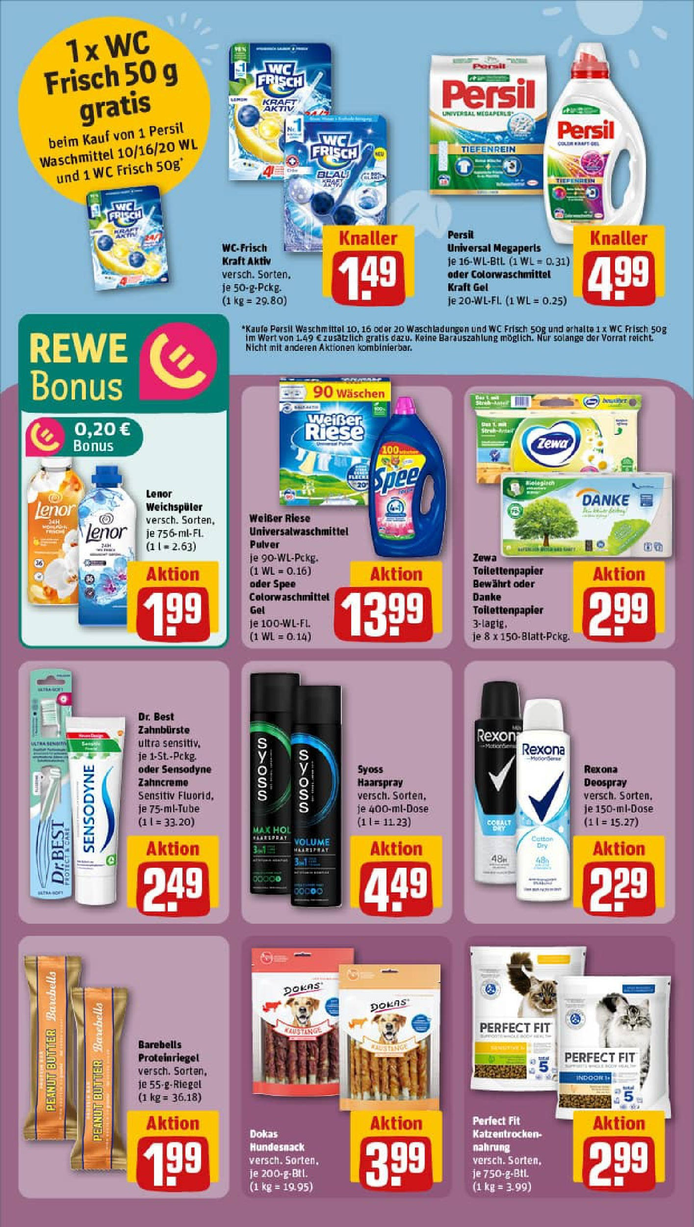 REWE Prospekt ab 07.09.2025 zum Blättern » Angebote | Seite: 23 | Produkte: Butter, Zahnbürste, Waschmittel, Persil REWE Prospekt ab 07.09.2025 zum Blättern » Angebote | Seite: 23 | Produkte: Butter, Zahnbürste, Waschmittel, Persil