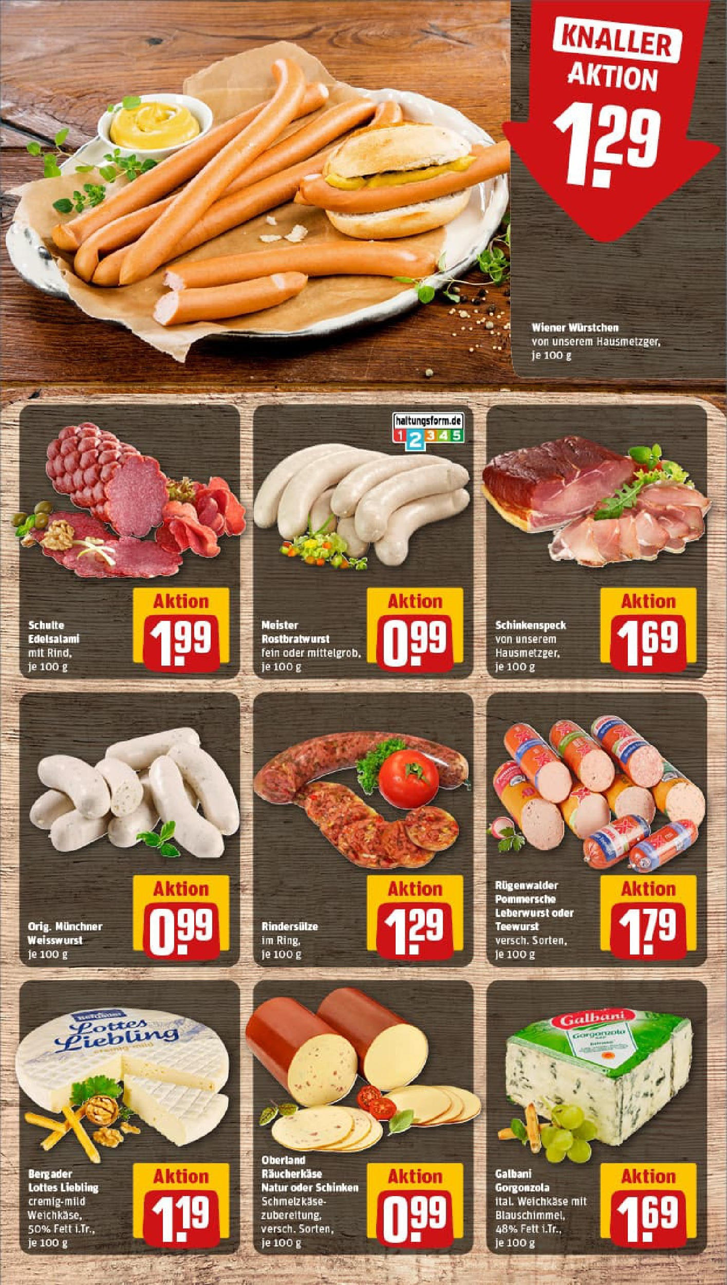 REWE Prospekt ab 07.09.2025 zum Blättern » Angebote | Seite: 9 | Produkte: Wiener wurstchen, Weißwurst, Salami, Schinken REWE Prospekt ab 07.09.2025 zum Blättern » Angebote | Seite: 9 | Produkte: Wiener wurstchen, Weißwurst, Salami, Schinken