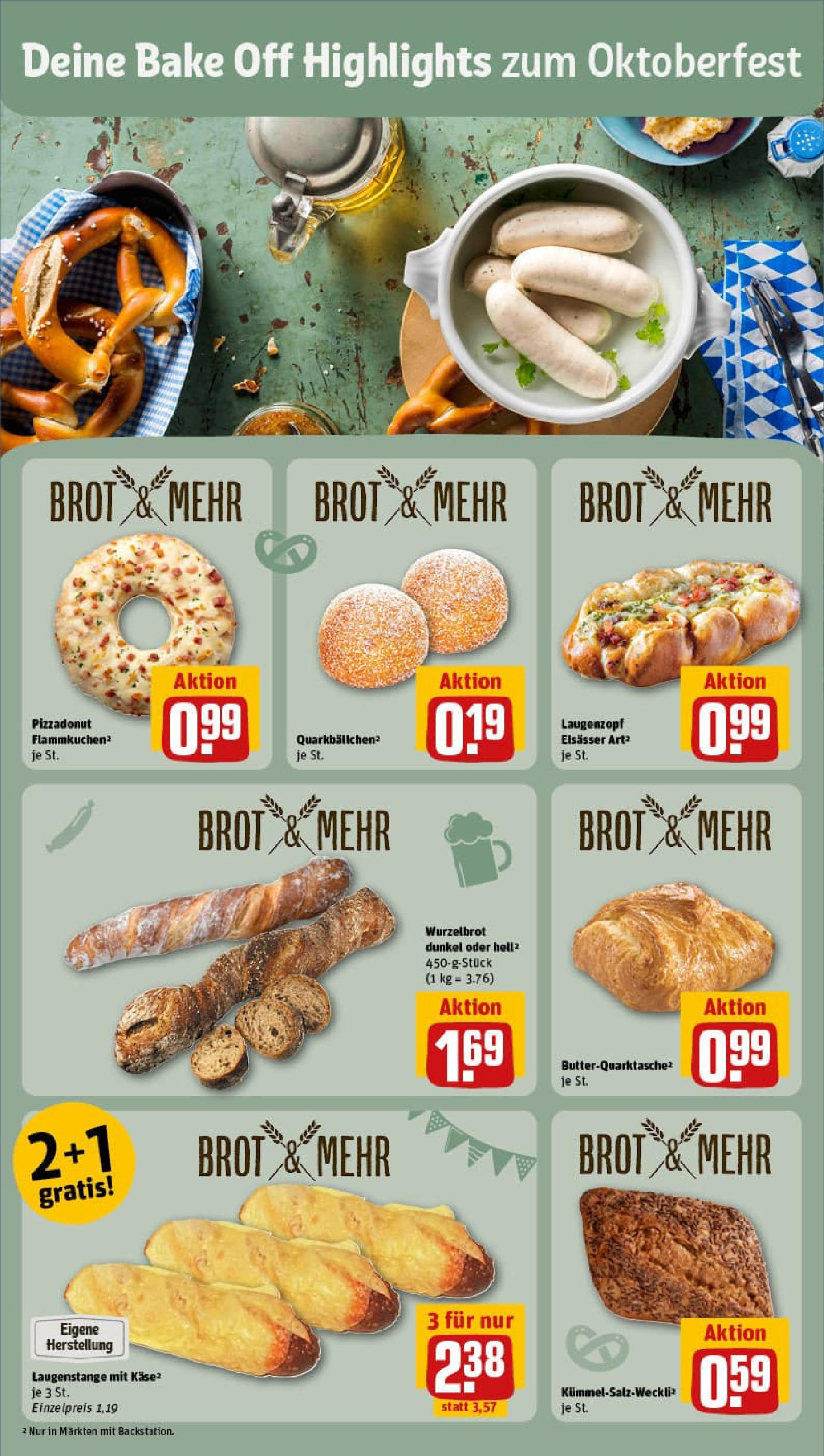 REWE Prospekt ab 07.09.2025 zum Blättern » Angebote | Seite: 12 | Produkte: Brot REWE Prospekt ab 07.09.2025 zum Blättern » Angebote | Seite: 12 | Produkte: Brot