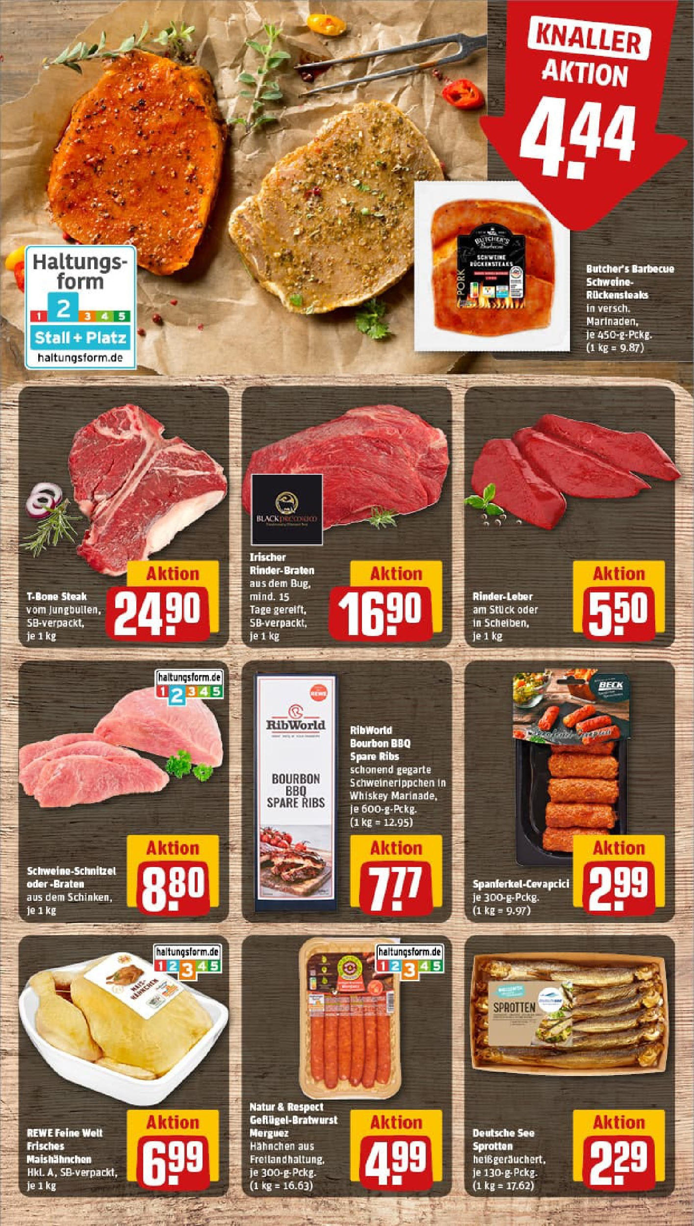 REWE Prospekt ab 07.09.2025 zum Blättern » Angebote | Seite: 8 | Produkte: Rinderbraten, Hahnchen, Bourbon, Whiskey REWE Prospekt ab 07.09.2025 zum Blättern » Angebote | Seite: 8 | Produkte: Rinderbraten, Hahnchen, Bourbon, Whiskey