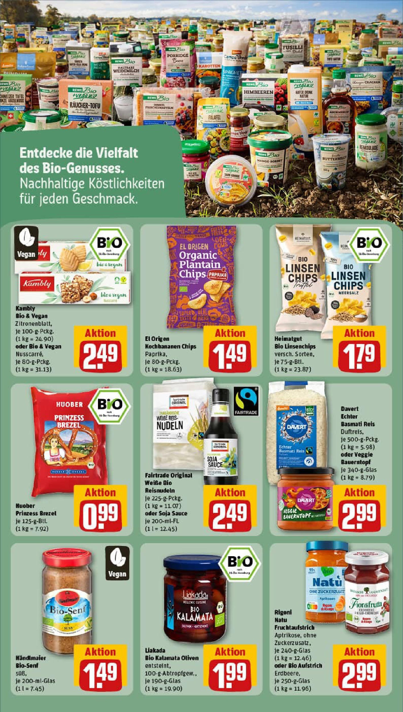 REWE Prospekt ab 07.09.2025 zum Blättern » Angebote | Seite: 14 | Produkte: Himbeeren, Reis, Nudeln, Chips REWE Prospekt ab 07.09.2025 zum Blättern » Angebote | Seite: 14 | Produkte: Himbeeren, Reis, Nudeln, Chips