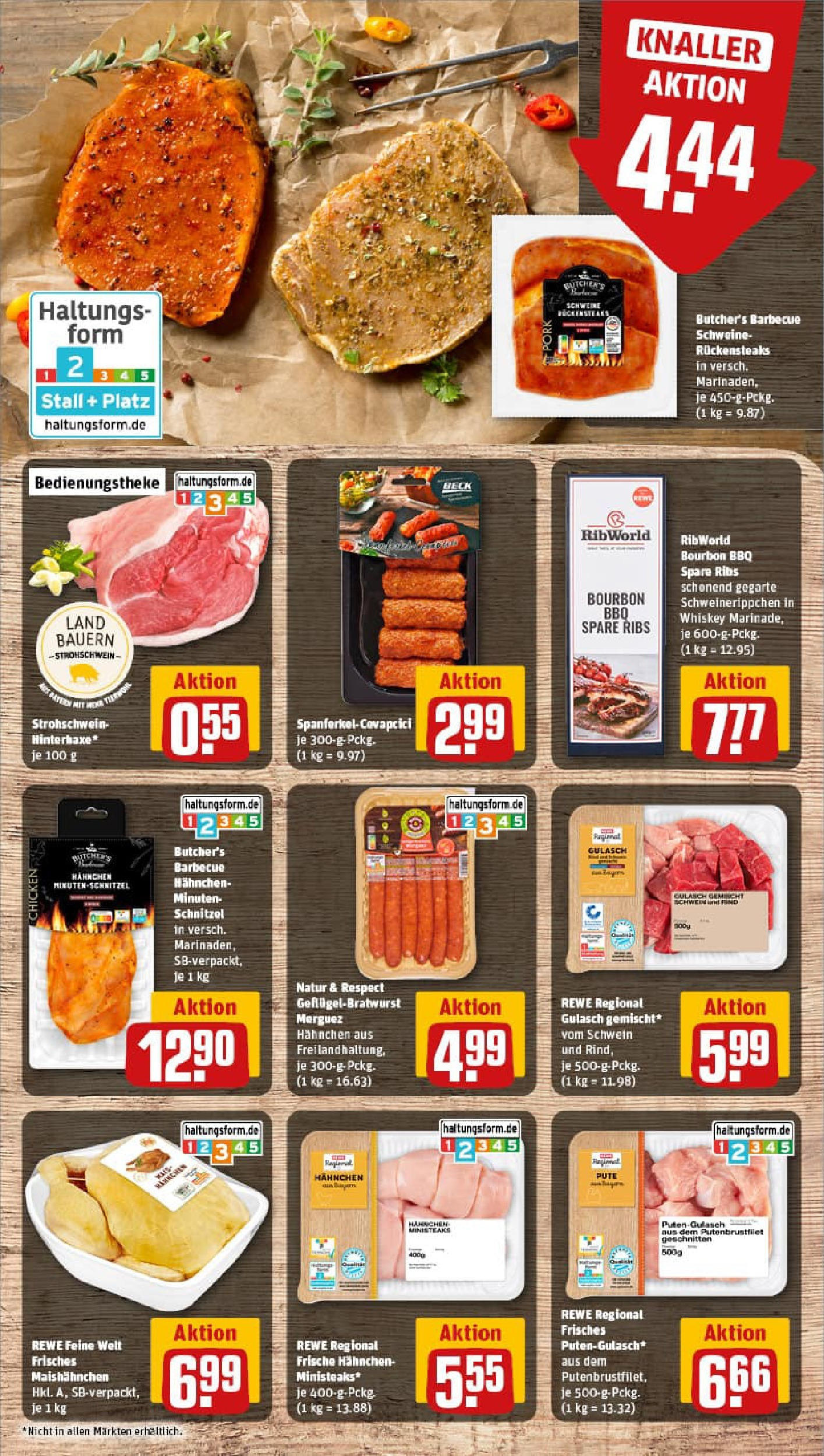 REWE Prospekt ab 07.09.2025 zum Blättern » Angebote | Seite: 8 | Produkte: Pute, Spare ribs, Gulasch, Whiskey REWE Prospekt ab 07.09.2025 zum Blättern » Angebote | Seite: 8 | Produkte: Pute, Spare ribs, Gulasch, Whiskey