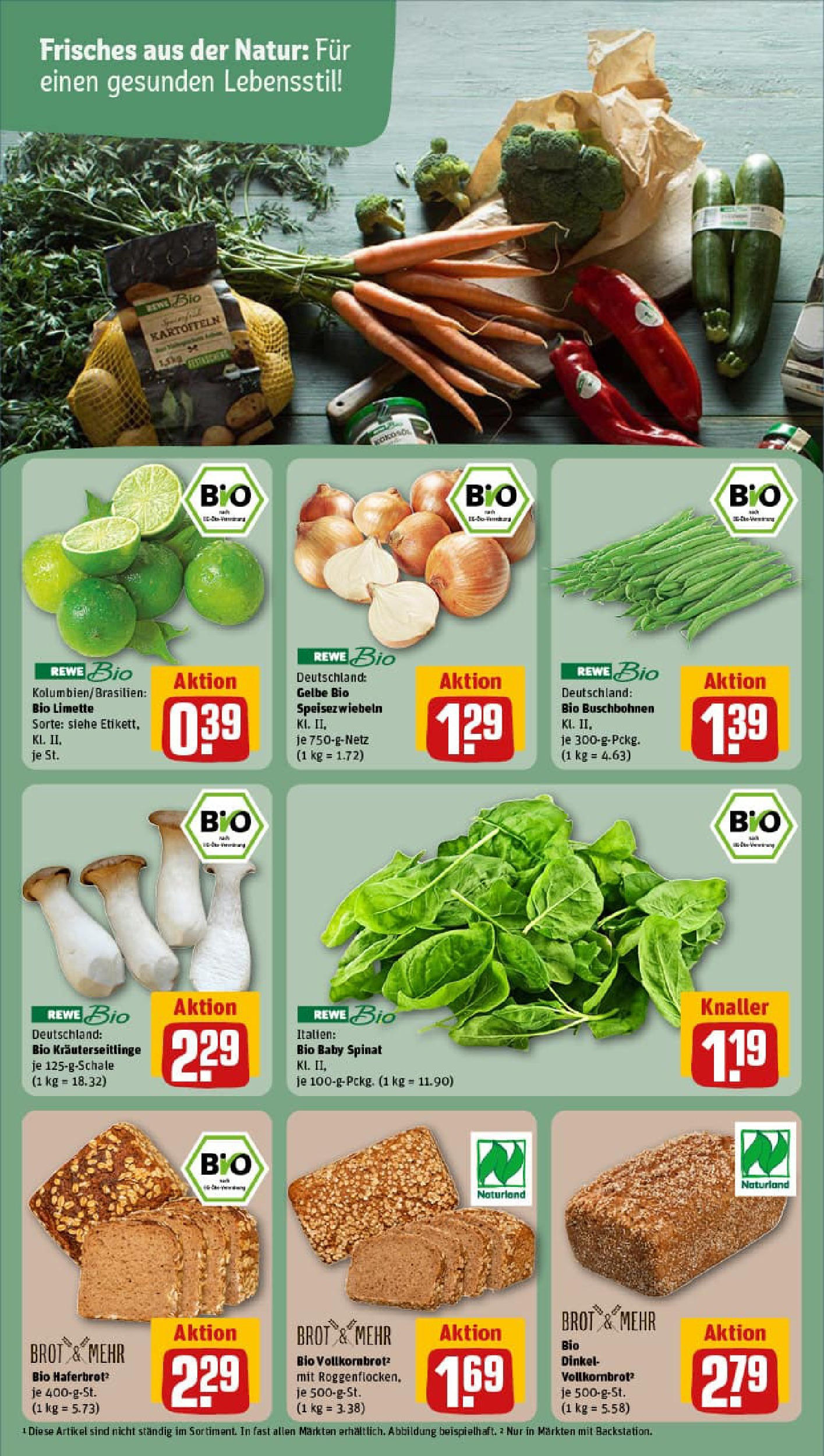 REWE Prospekt ab 07.09.2025 zum Blättern » Angebote | Seite: 17 | Produkte: Vollkornbrot, Kartoffeln, Limette, Brot REWE Prospekt ab 07.09.2025 zum Blättern » Angebote | Seite: 17 | Produkte: Vollkornbrot, Kartoffeln, Limette, Brot
