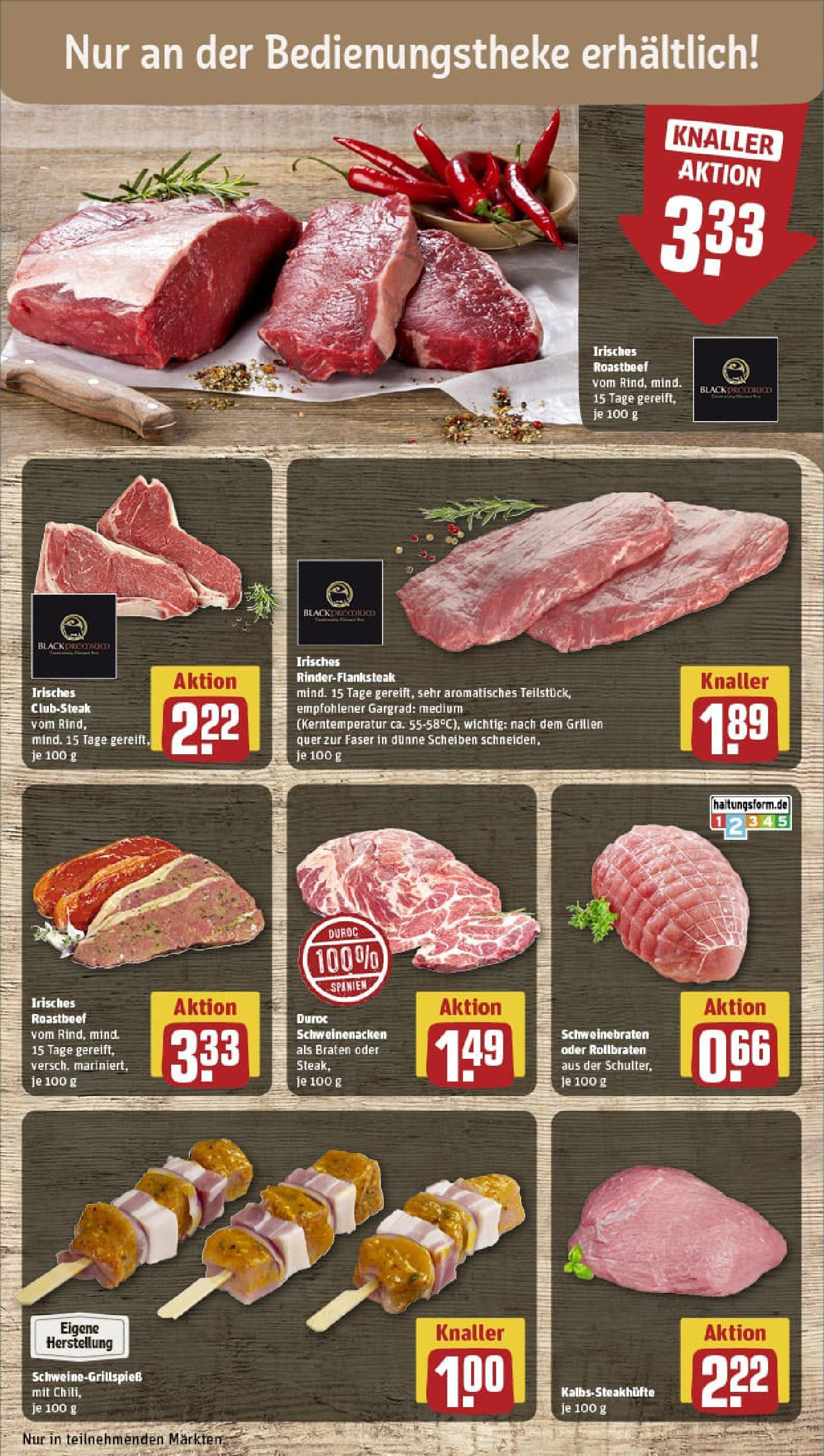 REWE Prospekt ab 07.09.2025 zum Blättern » Angebote | Seite: 10 | Produkte: Schweinenacken, Roastbeef, Steak REWE Prospekt ab 07.09.2025 zum Blättern » Angebote | Seite: 10 | Produkte: Schweinenacken, Roastbeef, Steak