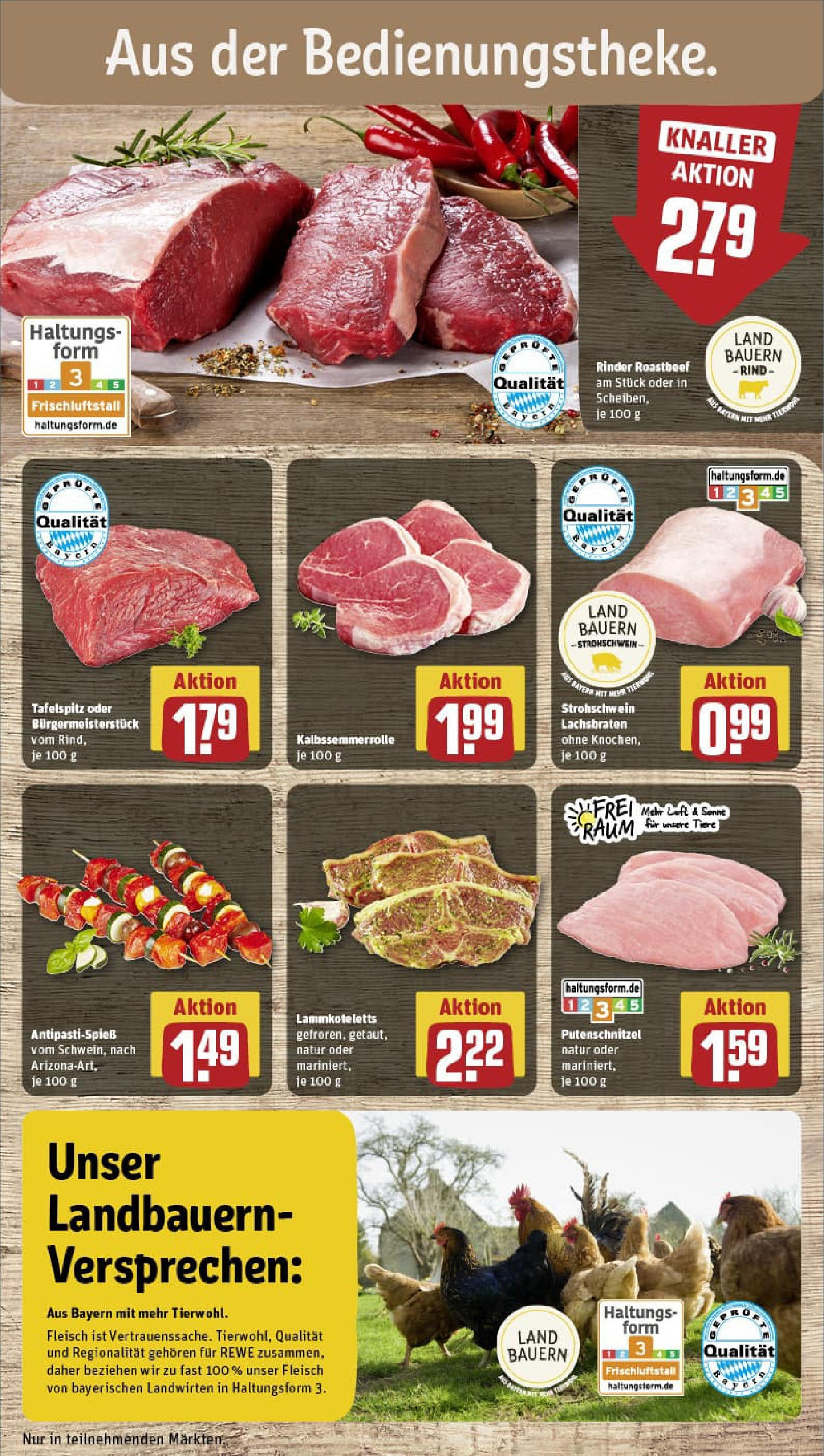 REWE Prospekt ab 07.09.2025 zum Blättern » Angebote | Seite: 10 | Produkte: Tafelspitz, Roastbeef, Putenschnitzel, Fleisch REWE Prospekt ab 07.09.2025 zum Blättern » Angebote | Seite: 10 | Produkte: Tafelspitz, Roastbeef, Putenschnitzel, Fleisch