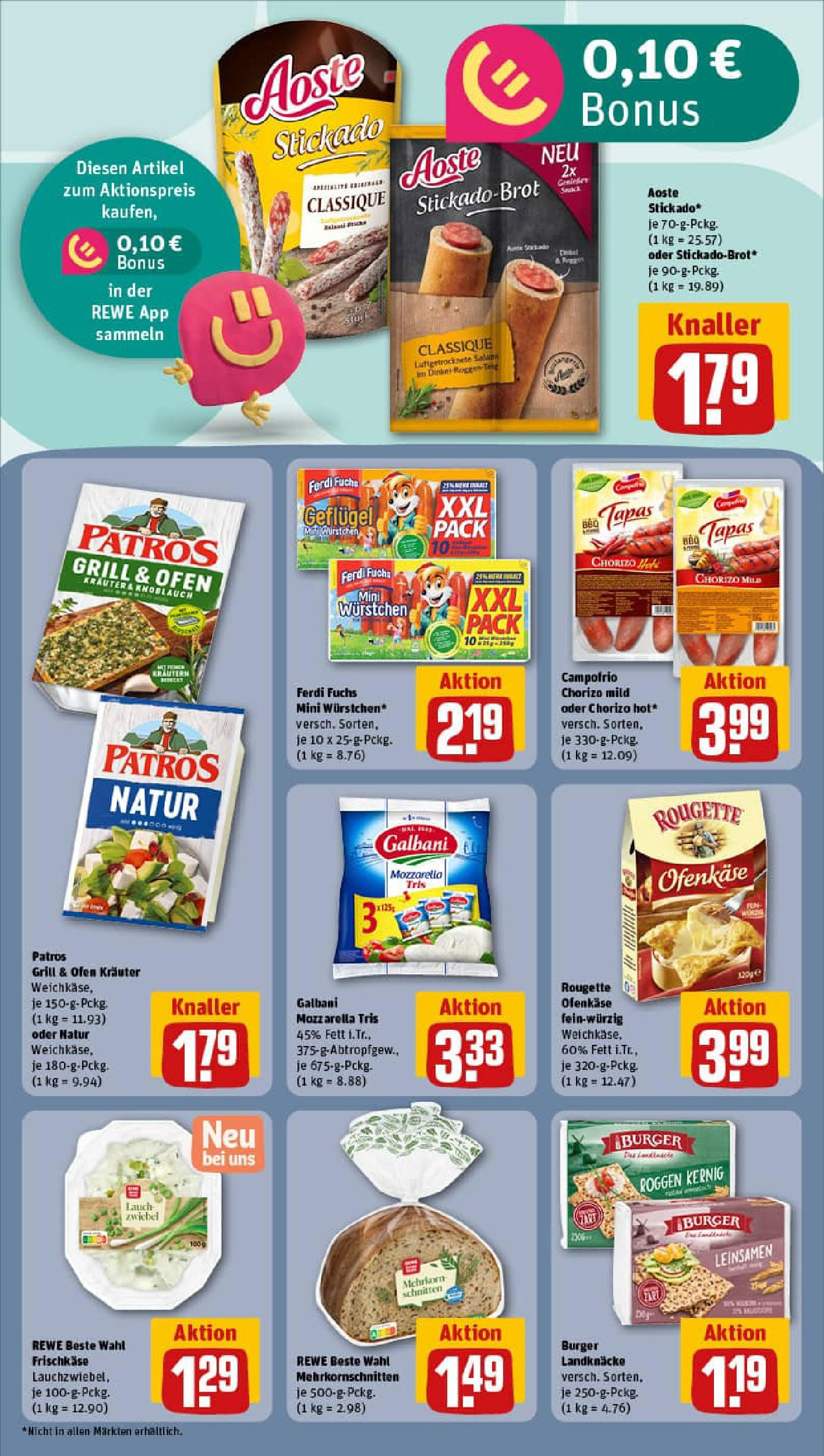 REWE Prospekt ab 07.09.2025 zum Blättern » Angebote | Seite: 12 | Produkte: Grill, Mozzarella, Patros, Knoblauch REWE Prospekt ab 07.09.2025 zum Blättern » Angebote | Seite: 12 | Produkte: Grill, Mozzarella, Patros, Knoblauch