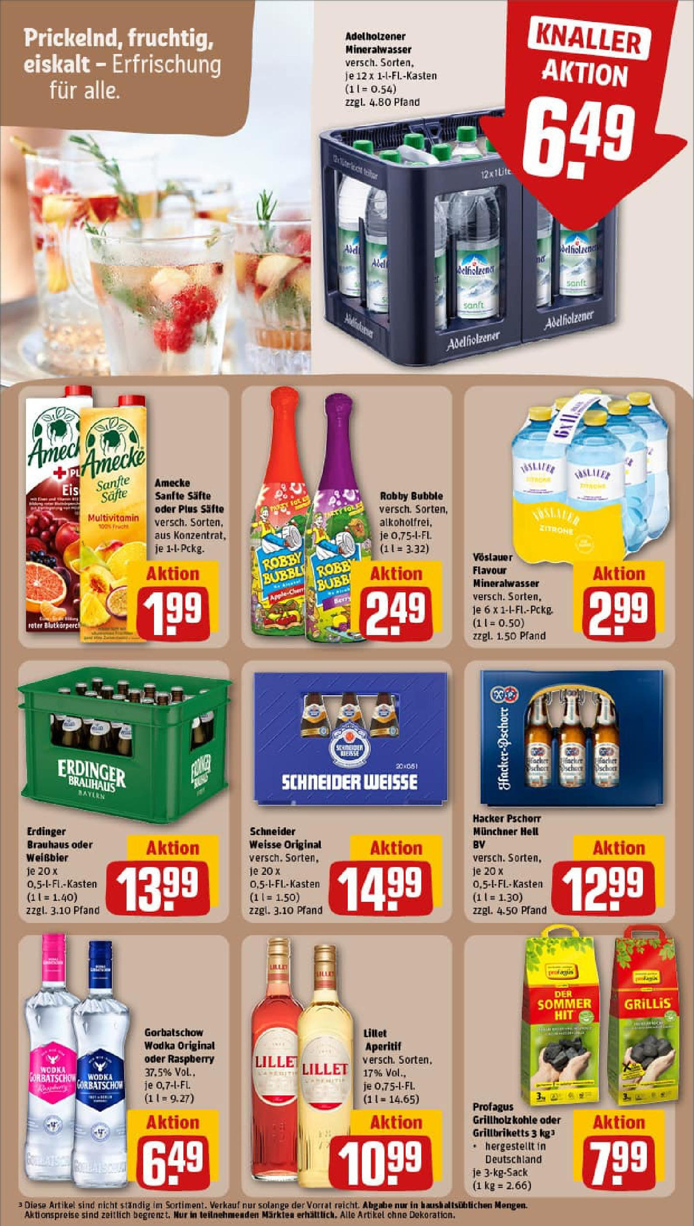 REWE Prospekt ab 07.09.2025 zum Blättern » Angebote | Seite: 19 | Produkte: Erdinger, Weißbier, Zitrone, Wodka REWE Prospekt ab 07.09.2025 zum Blättern » Angebote | Seite: 19 | Produkte: Erdinger, Weißbier, Zitrone, Wodka