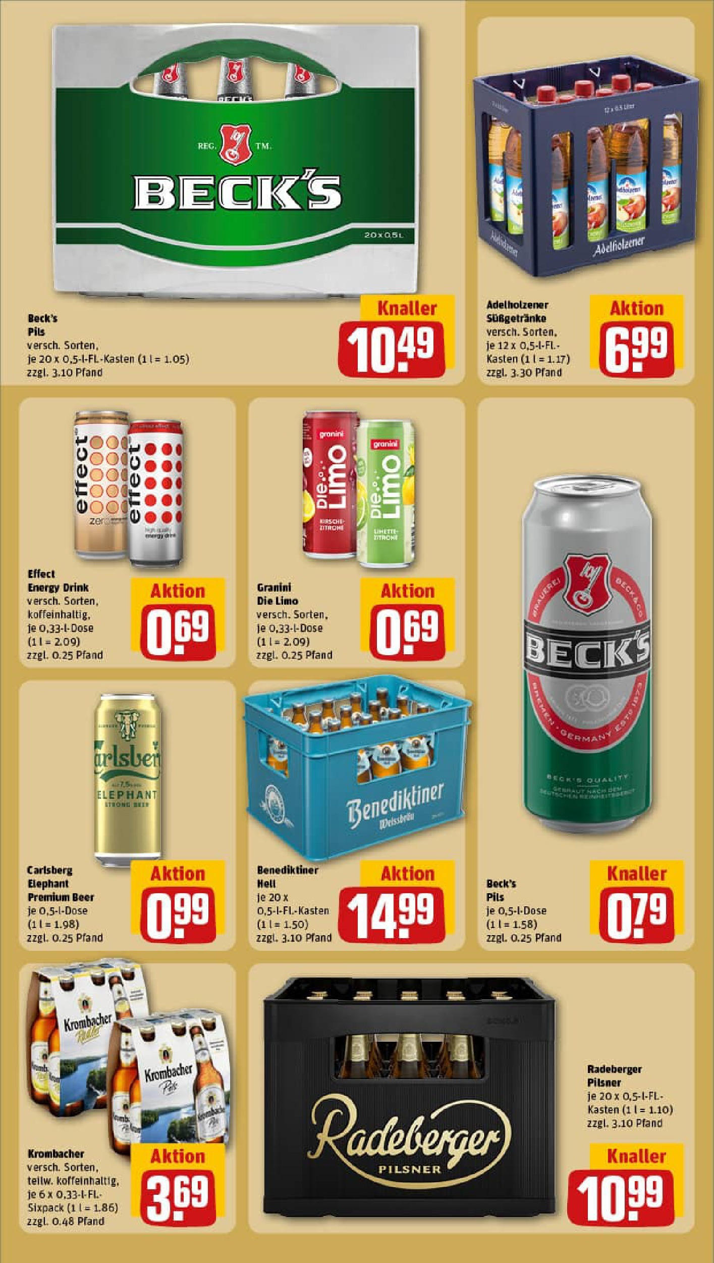 REWE Prospekt ab 07.09.2025 zum Blättern » Angebote | Seite: 20 | Produkte: Pils, Granini, Krombacher, Radeberger pilsner REWE Prospekt ab 07.09.2025 zum Blättern » Angebote | Seite: 20 | Produkte: Pils, Granini, Krombacher, Radeberger pilsner