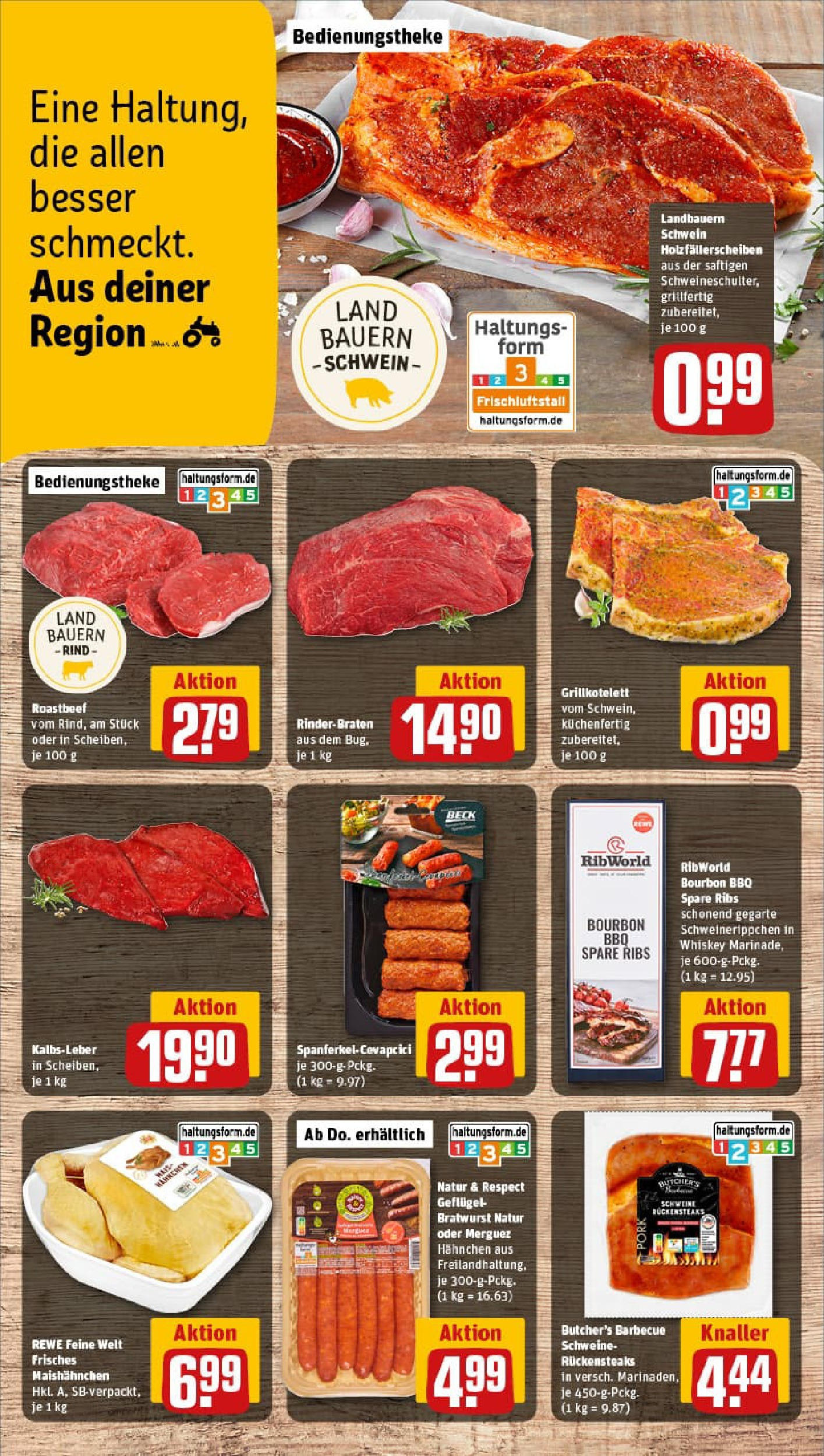 REWE Prospekt ab 07.09.2025 zum Blättern » Angebote | Seite: 10 | Produkte: Rinderbraten, Cevapcici, Roastbeef, Whiskey REWE Prospekt ab 07.09.2025 zum Blättern » Angebote | Seite: 10 | Produkte: Rinderbraten, Cevapcici, Roastbeef, Whiskey