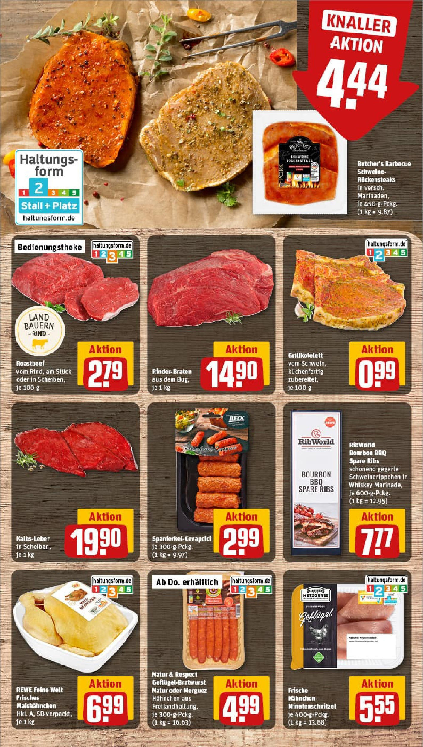 REWE Prospekt ab 07.09.2025 zum Blättern » Angebote | Seite: 10 | Produkte: Rinderbraten, Spare ribs, Cevapcici, Whiskey REWE Prospekt ab 07.09.2025 zum Blättern » Angebote | Seite: 10 | Produkte: Rinderbraten, Spare ribs, Cevapcici, Whiskey