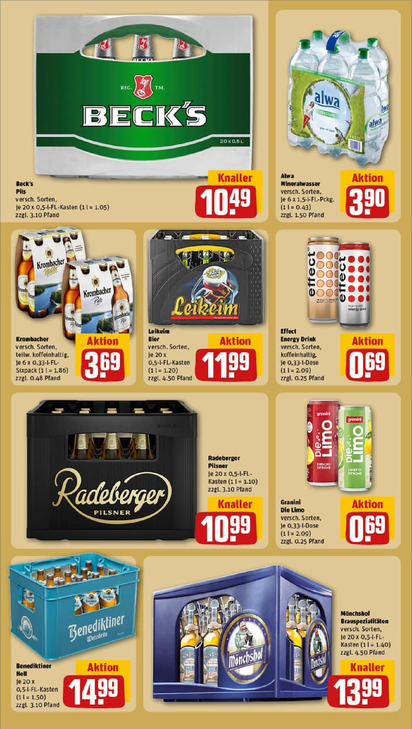REWE Prospekt ab 07.09.2025 zum Blättern » Angebote | Seite: 20 | Produkte: Monchshof, Pils, Granini die limo, Radeberger pilsner REWE Prospekt ab 07.09.2025 zum Blättern » Angebote | Seite: 20 | Produkte: Monchshof, Pils, Granini die limo, Radeberger pilsner