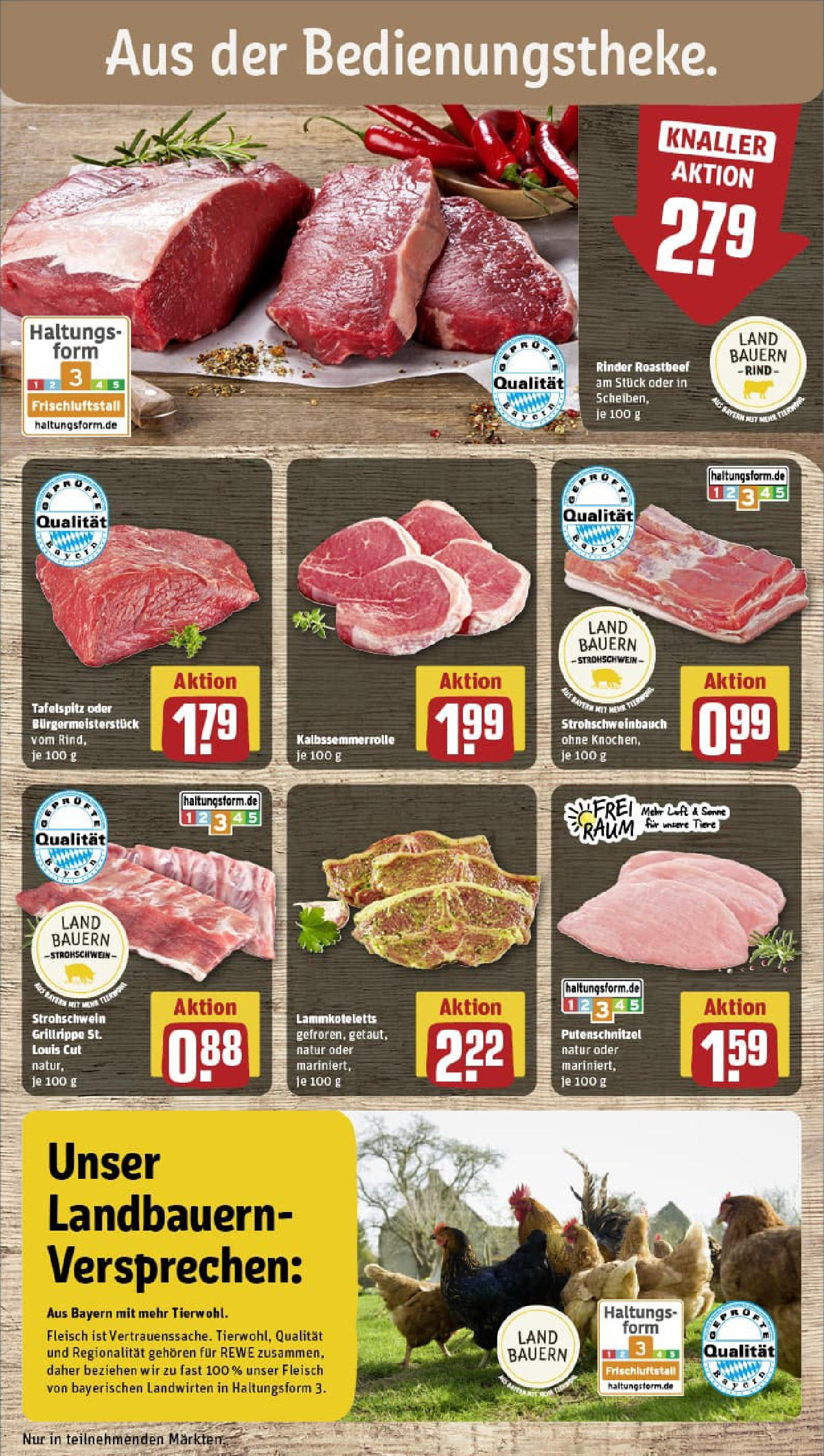 REWE Prospekt ab 07.09.2025 zum Blättern » Angebote | Seite: 10 | Produkte: Tafelspitz, Roastbeef, Putenschnitzel, Fleisch
