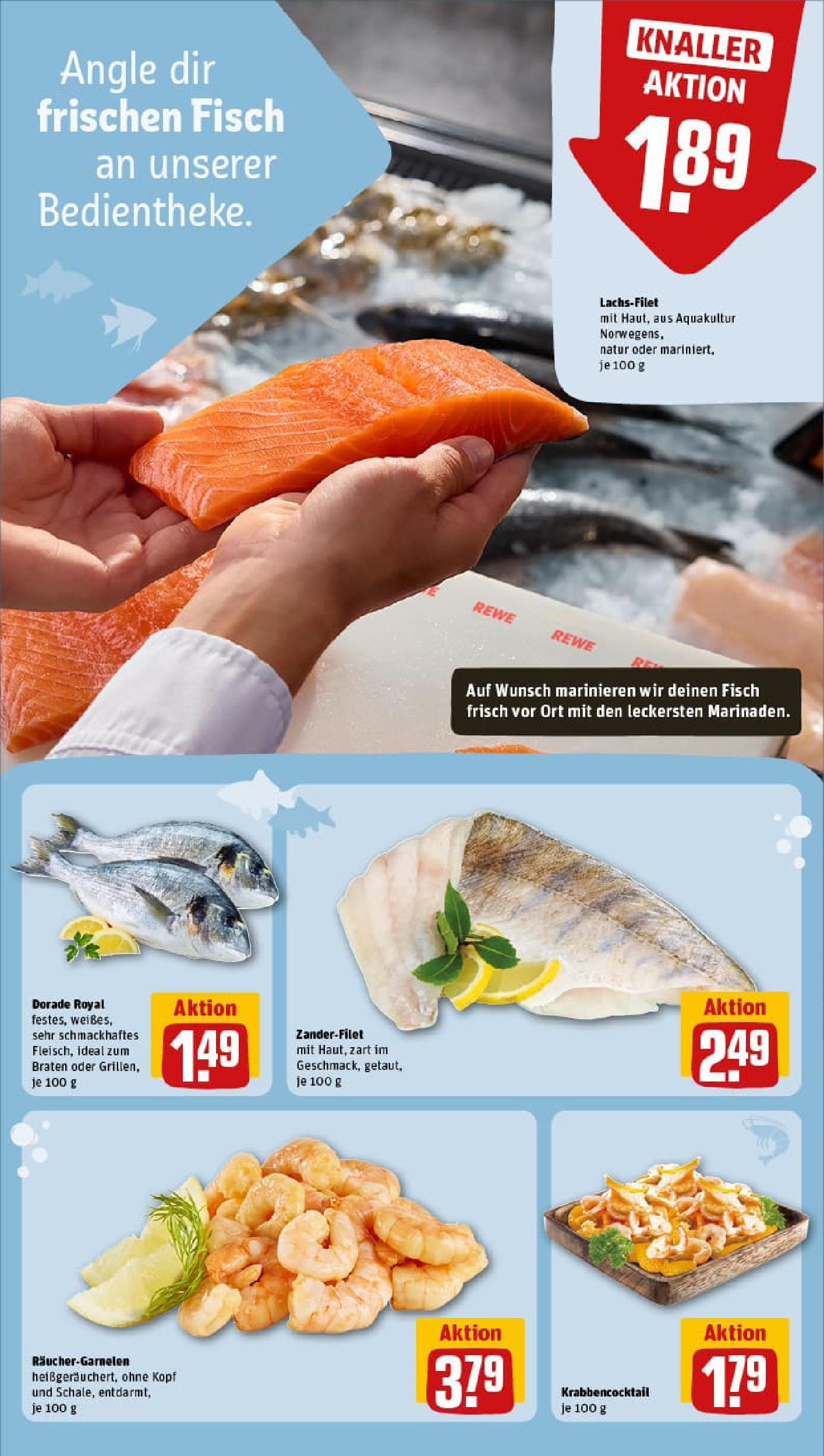 REWE Prospekt ab 07.09.2025 zum Blättern » Angebote | Seite: 27 | Produkte: Dorade, Fisch