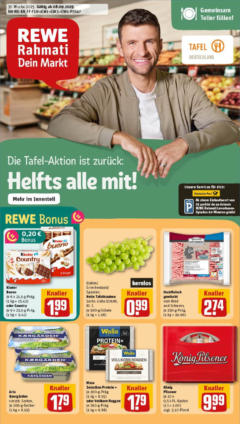 Rewe prospekt Leverkusen / Opladen	 ab 07.09.2025 gültig