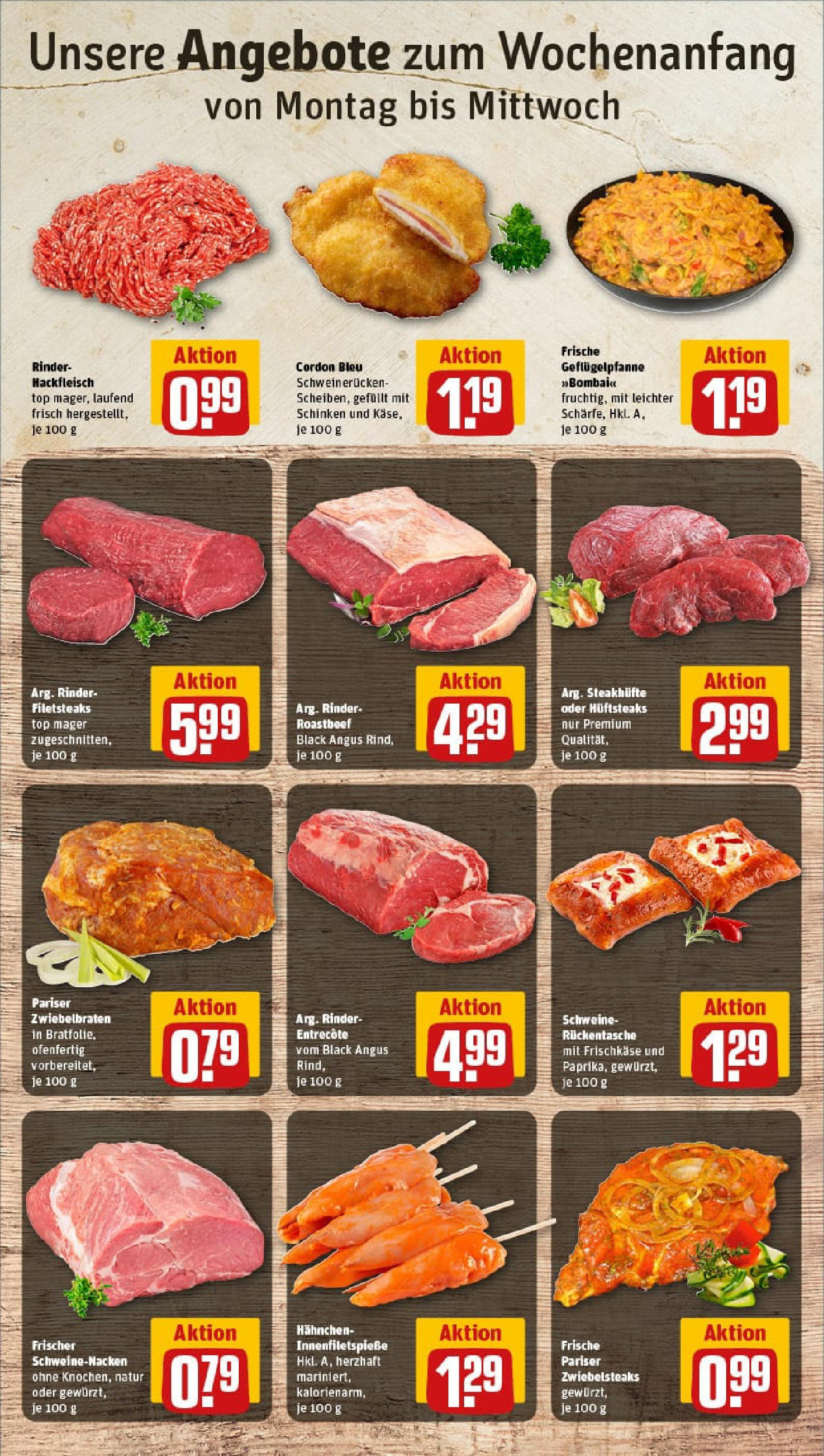 REWE Prospekt ab 07.09.2025 zum Blättern » Angebote | Seite: 8 | Produkte: Top, Schinken, Steak, Frischkase