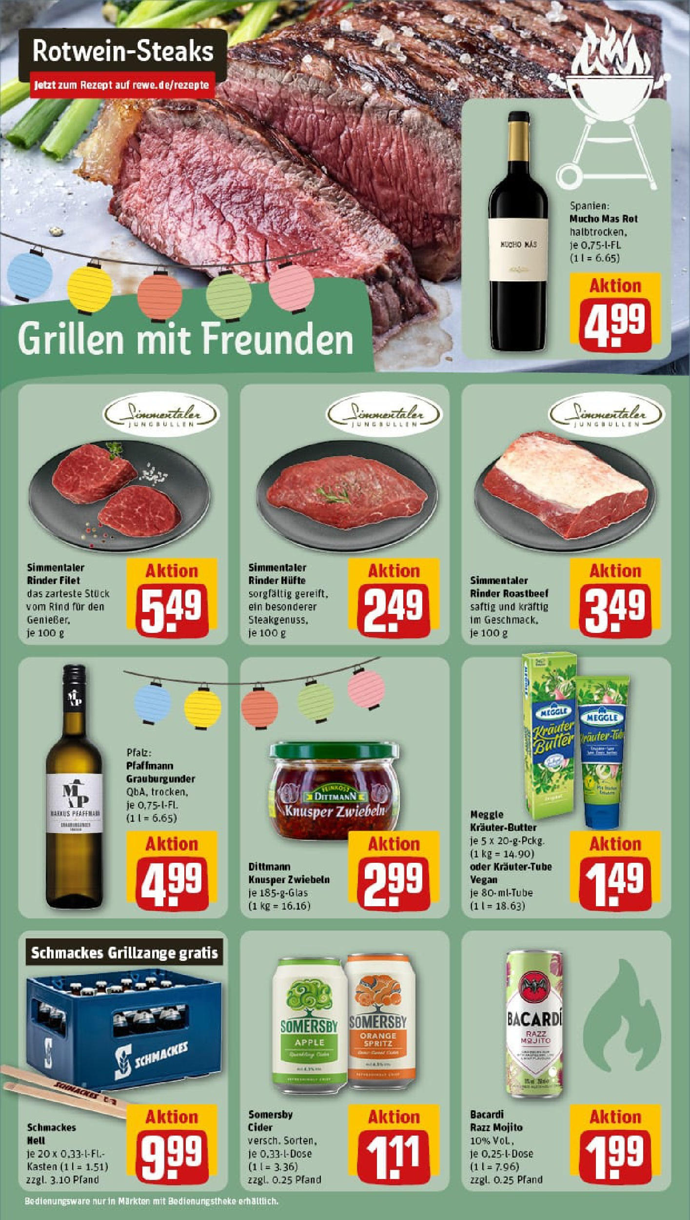 REWE Prospekt ab 07.09.2025 zum Blättern » Angebote | Seite: 14 | Produkte: Butter, Kräuterbutter, Apple, Zwiebeln REWE Prospekt ab 07.09.2025 zum Blättern » Angebote | Seite: 14 | Produkte: Butter, Kräuterbutter, Apple, Zwiebeln