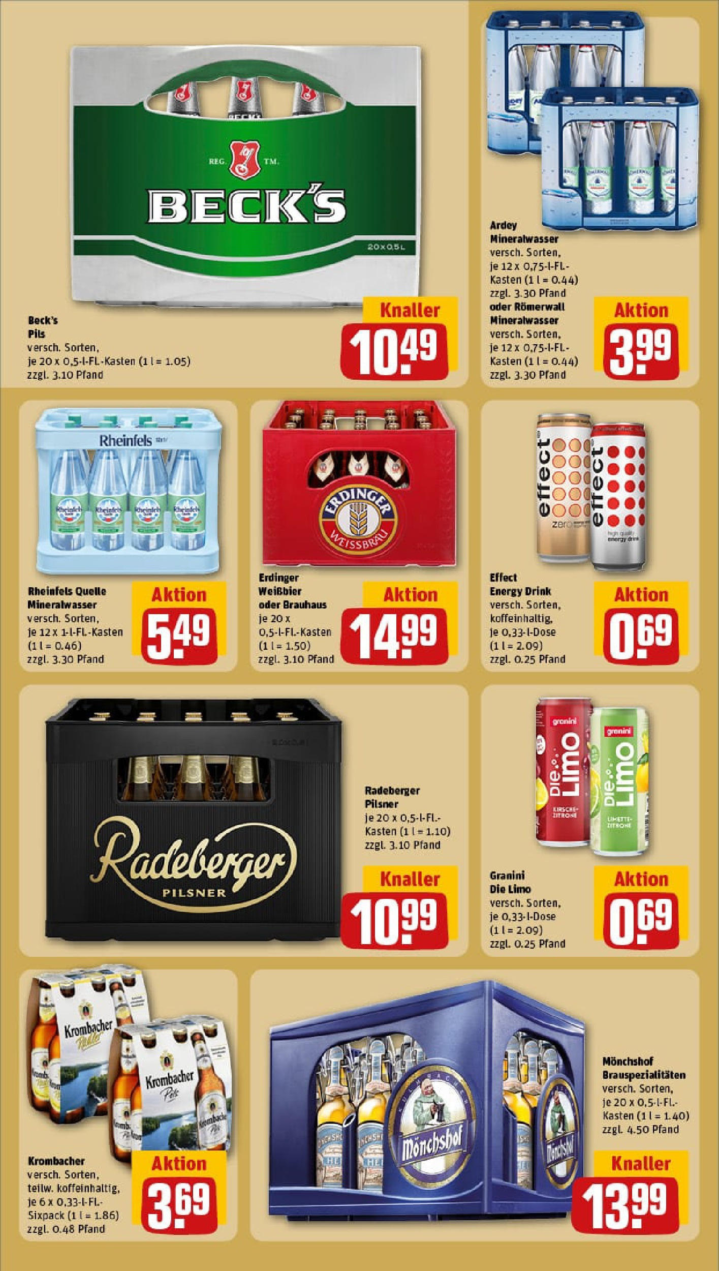 REWE Prospekt ab 07.09.2025 zum Blättern » Angebote | Seite: 18 | Produkte: Energy, Pils, Granini, Rheinfels quelle REWE Prospekt ab 07.09.2025 zum Blättern » Angebote | Seite: 18 | Produkte: Energy, Pils, Granini, Rheinfels quelle