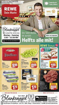 Rewe prospekt Rheinberg	 ab 07.09.2025 gültig