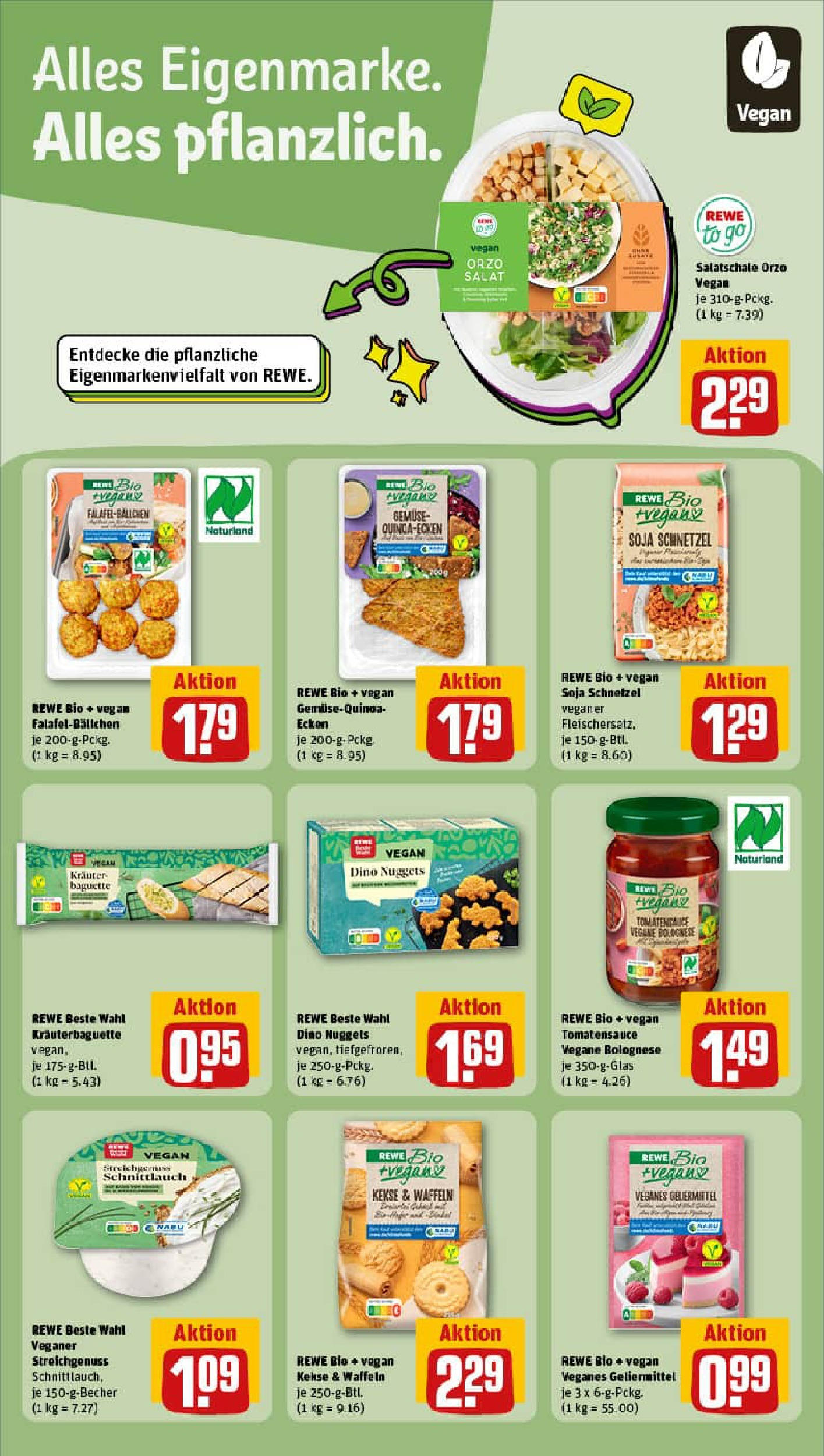 REWE Prospekt ab 07.09.2025 zum Blättern » Angebote | Seite: 11 | Produkte: Baguette, Schnitzel, Gemüse, Kekse REWE Prospekt ab 07.09.2025 zum Blättern » Angebote | Seite: 11 | Produkte: Baguette, Schnitzel, Gemüse, Kekse