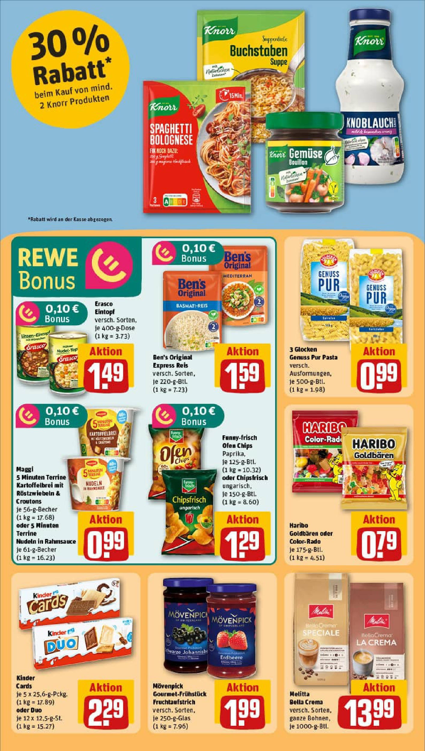REWE Prospekt ab 07.09.2025 zum Blättern » Angebote | Seite: 14 | Produkte: Basmatireis, Maggi, Gemüse, Reis REWE Prospekt ab 07.09.2025 zum Blättern » Angebote | Seite: 14 | Produkte: Basmatireis, Maggi, Gemüse, Reis