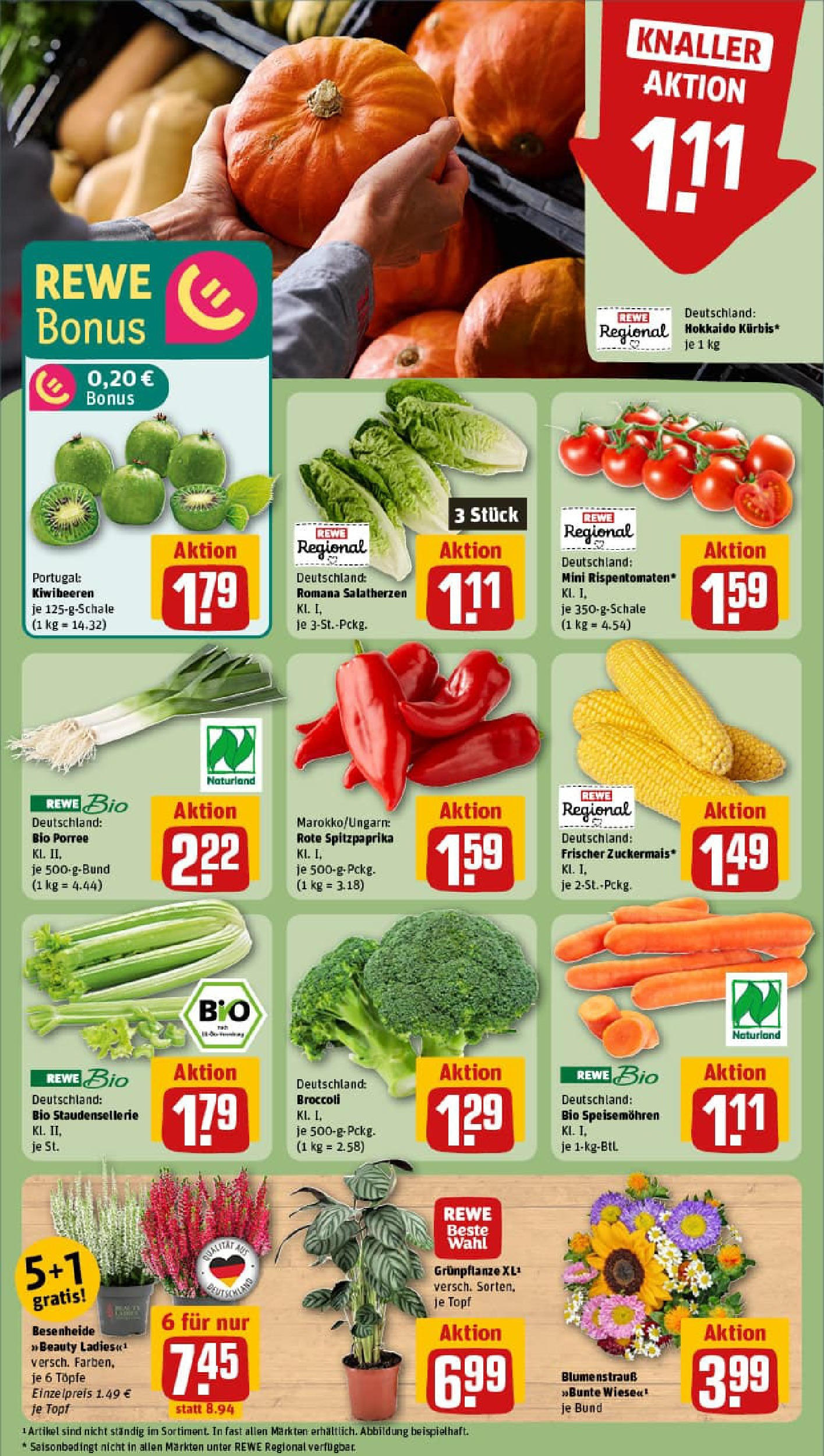 REWE Prospekt ab 07.09.2025 zum Blättern » Angebote | Seite: 7 | Produkte: Kiwi REWE Prospekt ab 07.09.2025 zum Blättern » Angebote | Seite: 7 | Produkte: Kiwi