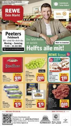 Rewe prospekt Wesel	 ab 07.09.2025 gültig