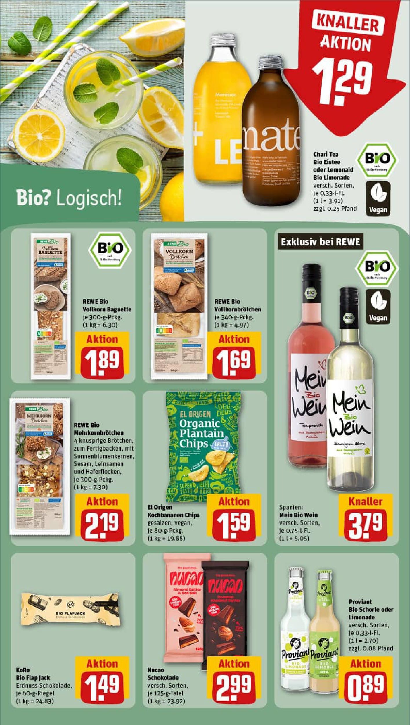 REWE Prospekt ab 07.09.2025 zum Blättern » Angebote | Seite: 17 | Produkte: Herd, Baguette, Limonade, Wein REWE Prospekt ab 07.09.2025 zum Blättern » Angebote | Seite: 17 | Produkte: Herd, Baguette, Limonade, Wein
