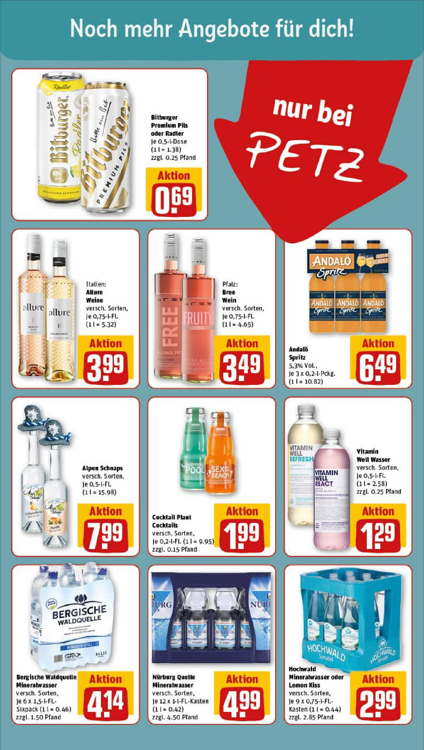 REWE Prospekt ab 07.09.2025 zum Blättern » Angebote | Seite: 17 | Produkte: Sprite, Schnaps, Pils, Bree