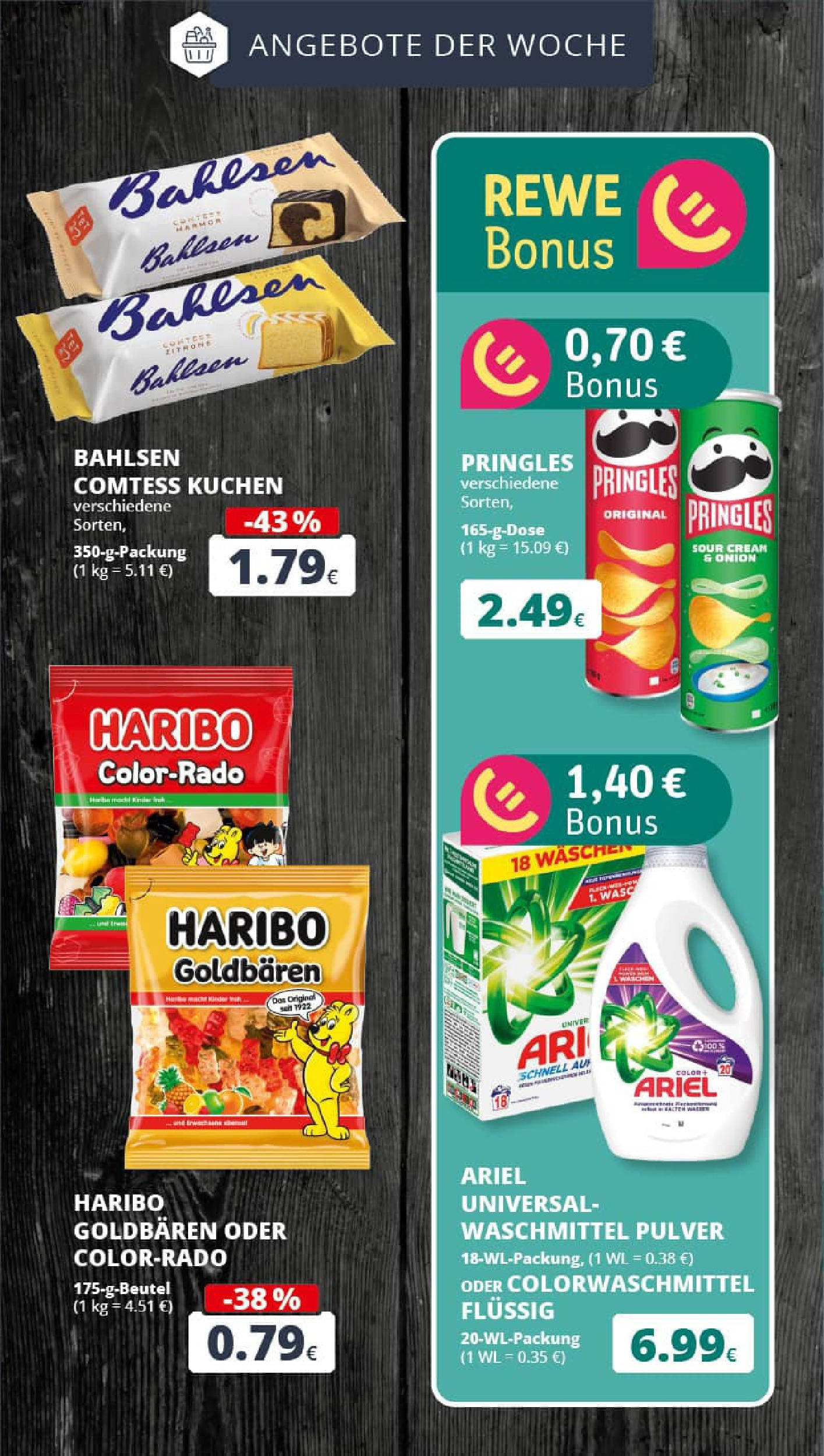 REWE Prospekt ab 07.09.2025 zum Blättern » Angebote | Seite: 6 | Produkte: Ariel, Zitrone, Pringles, Chips REWE Prospekt ab 07.09.2025 zum Blättern » Angebote | Seite: 6 | Produkte: Ariel, Zitrone, Pringles, Chips