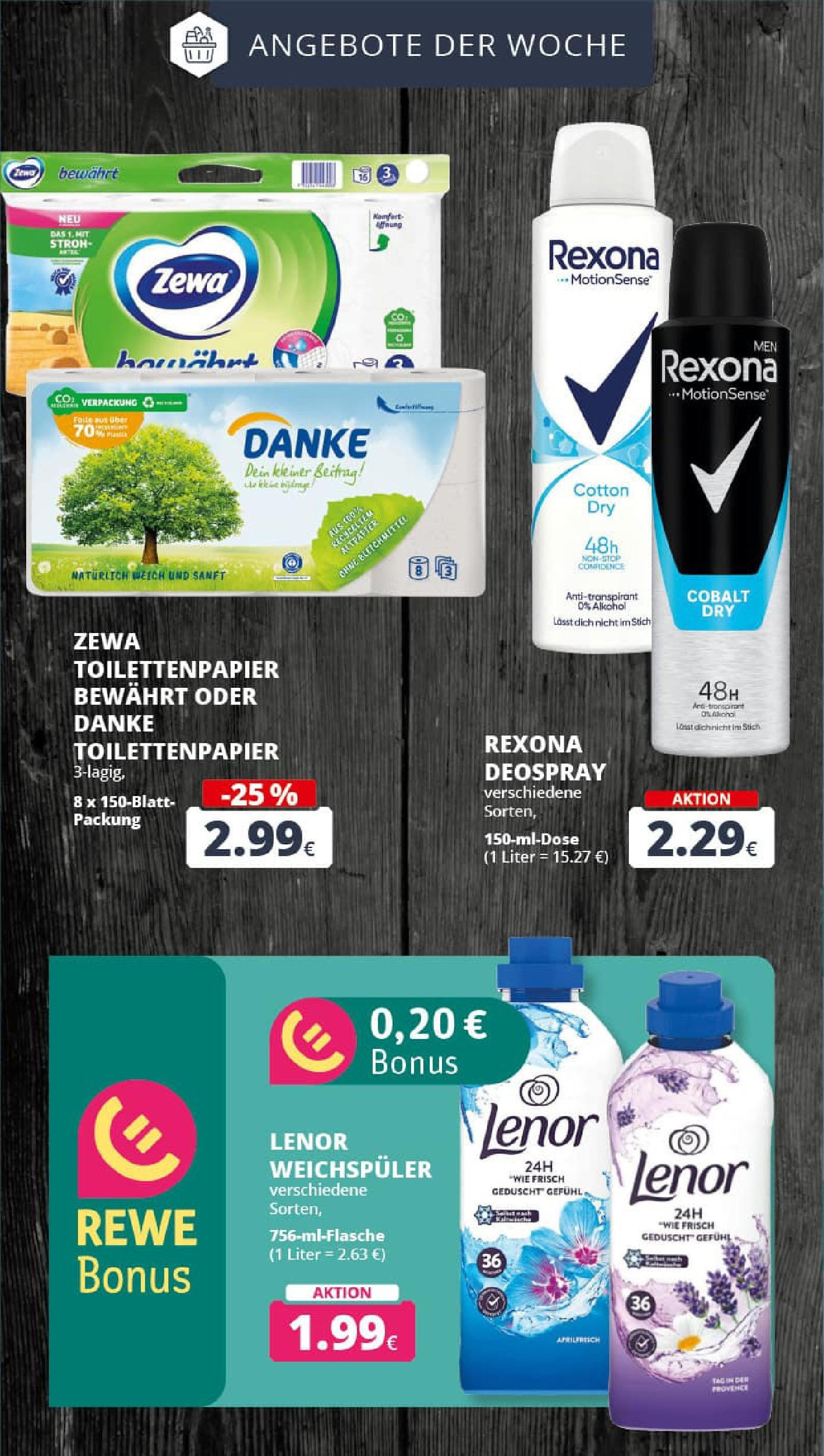 REWE Prospekt ab 07.09.2025 zum Blättern » Angebote | Seite: 9 | Produkte: Lenor, Deodorant, Weichspüler, Toilettenpapier REWE Prospekt ab 07.09.2025 zum Blättern » Angebote | Seite: 9 | Produkte: Lenor, Deodorant, Weichspüler, Toilettenpapier