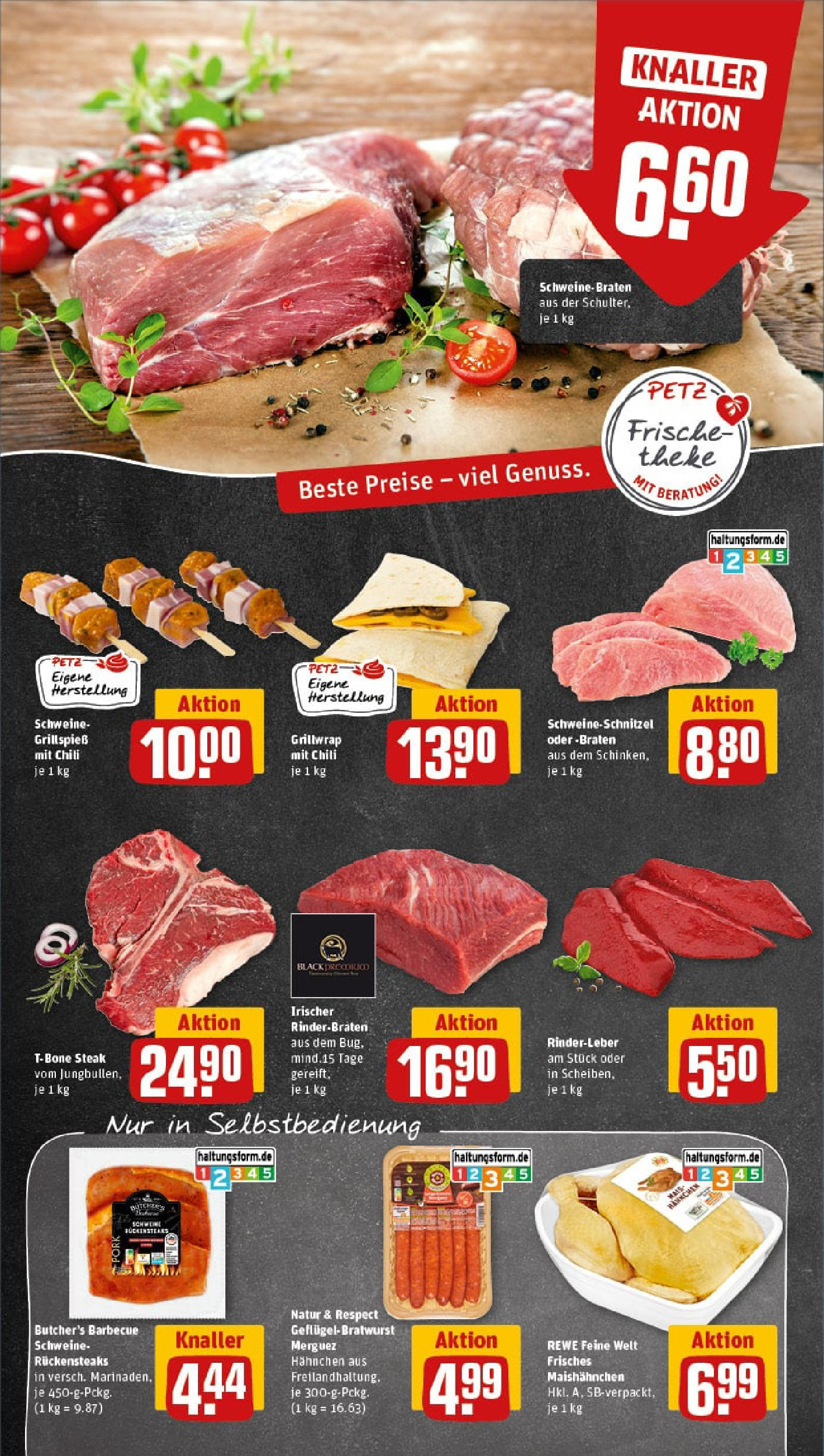 REWE Prospekt ab 07.09.2025 zum Blättern » Angebote | Seite: 8 | Produkte: Hahnchen, Theke, Chili, Steak REWE Prospekt ab 07.09.2025 zum Blättern » Angebote | Seite: 8 | Produkte: Hahnchen, Theke, Chili, Steak