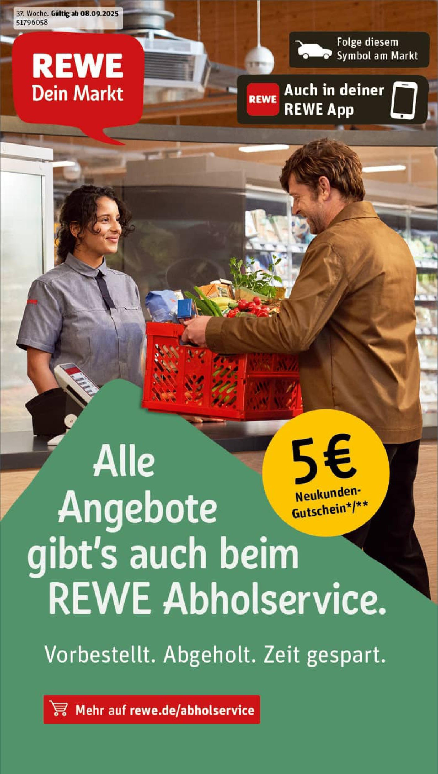 REWE Prospekt ab 07.09.2025 zum Blättern » Angebote | Seite: 1 REWE Prospekt ab 07.09.2025 zum Blättern » Angebote | Seite: 1