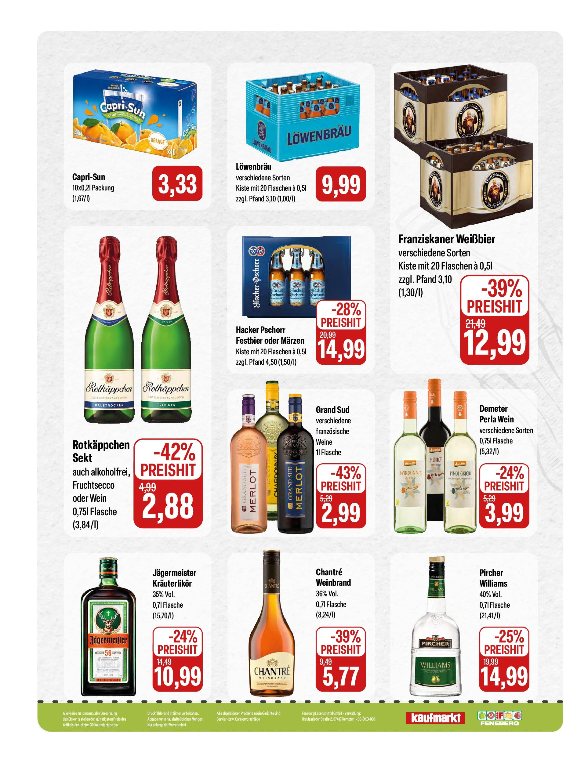 Feneberg - Feneberg: Aktuelle Angebote (ab 10.09.2025) zum Blättern | Seite: 16 | Produkte: Weißbier, Sekt, Grand sud, Wein Feneberg - Feneberg: Aktuelle Angebote (ab 10.09.2025) zum Blättern | Seite: 16 | Produkte: Weißbier, Sekt, Grand sud, Wein