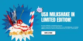 USA milkshake in limited edition!