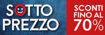 Sconti fino al 70%